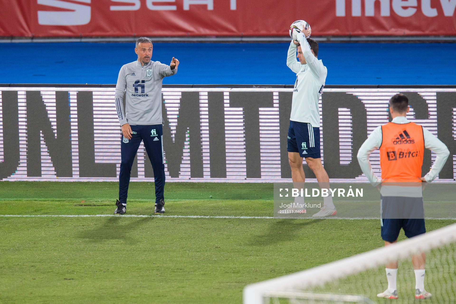 Head coach Luis Enrique of the Spanish national football