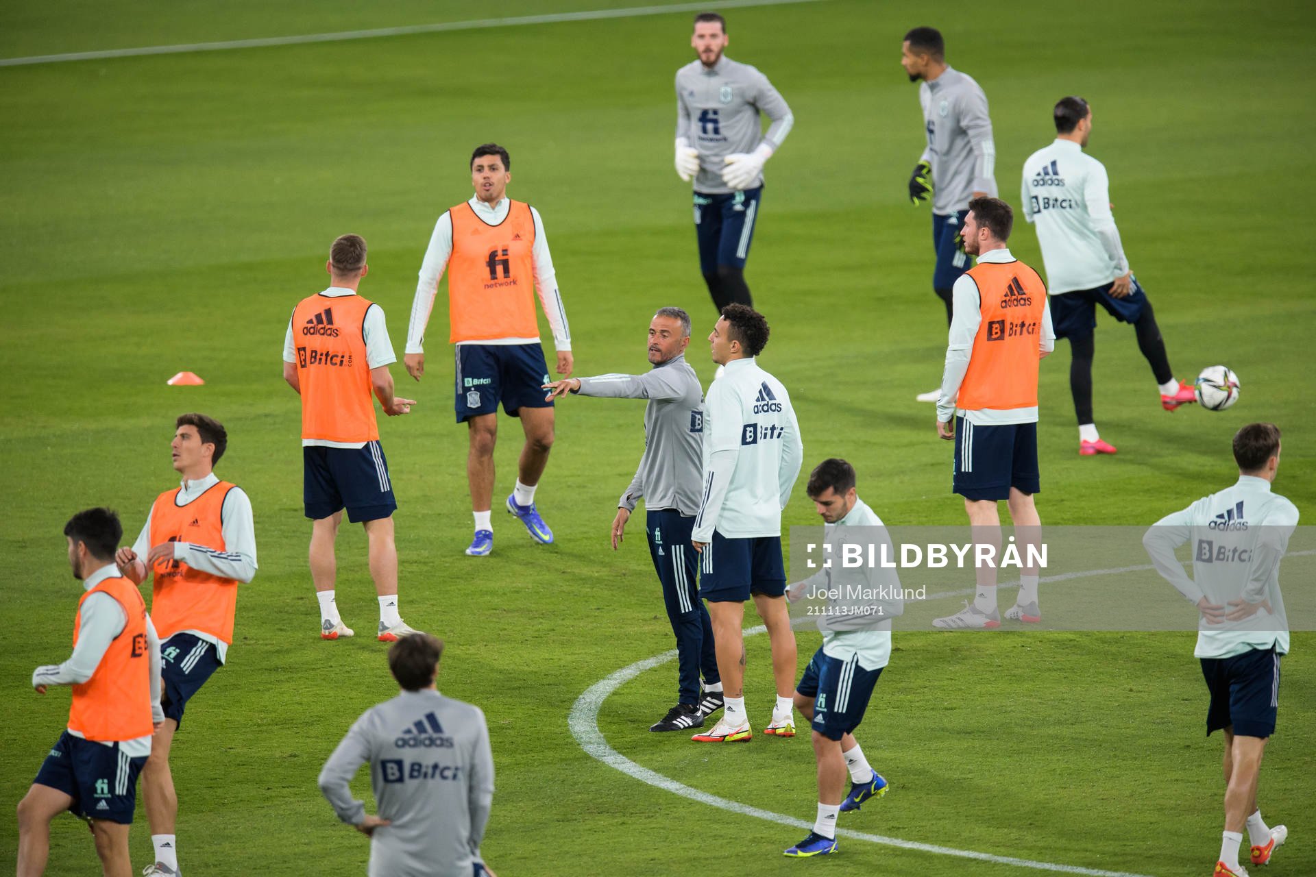 Head coach Luis Enrique of the Spanish national football