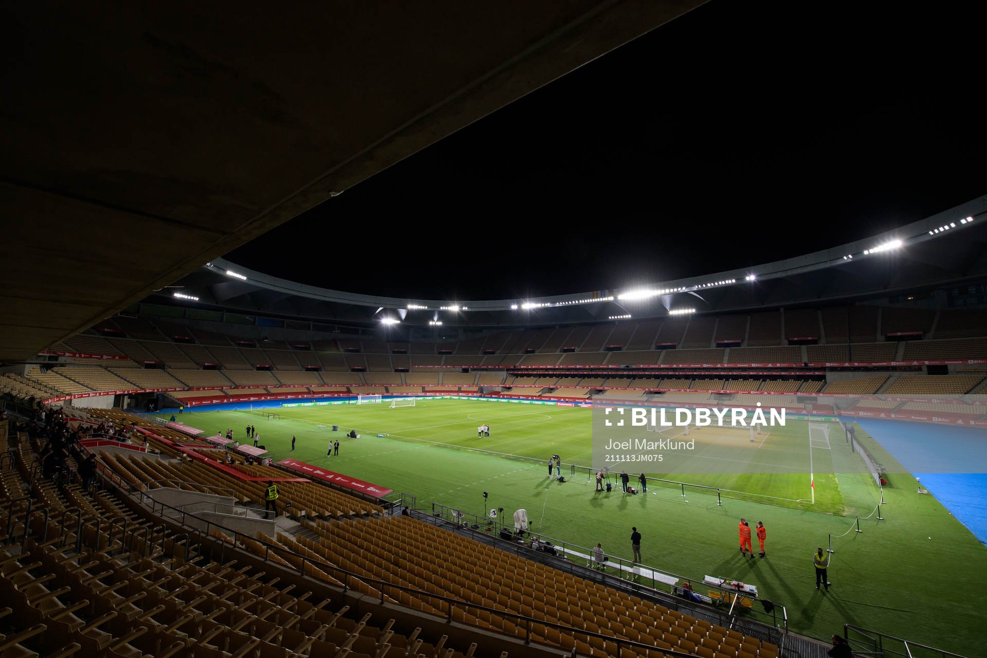 General view of Estadio La Cartuja Sevilla