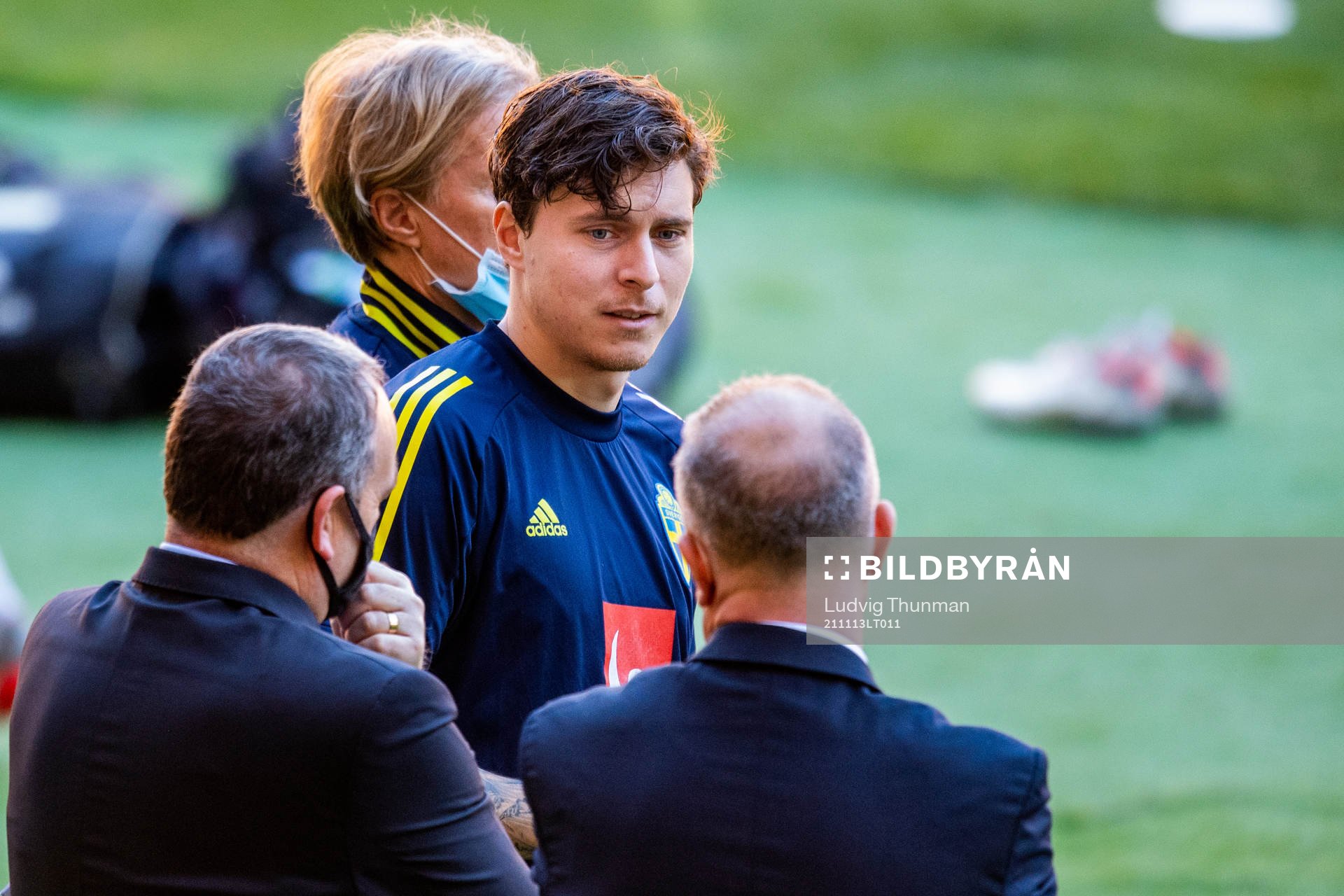 Victor Nilsson Lindelöf of the Swedish national football