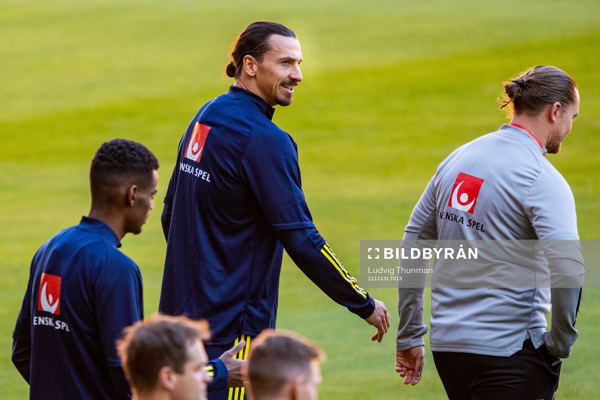 Zlatan Ibrahimovic of the Swedish national football team