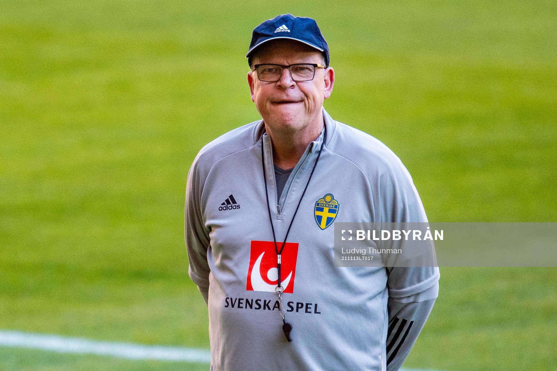 Head coach Janne Andersson of the Swedish national football