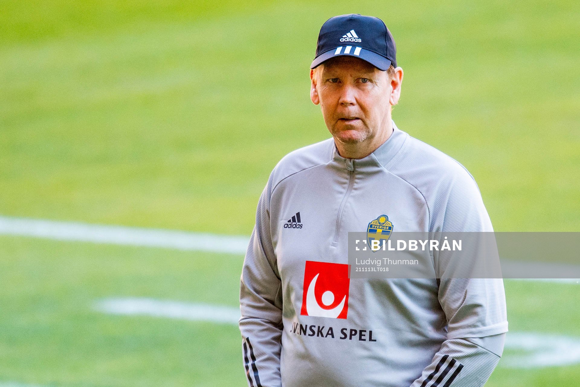 Assistant coach Peter Wettergren of the Swedish national