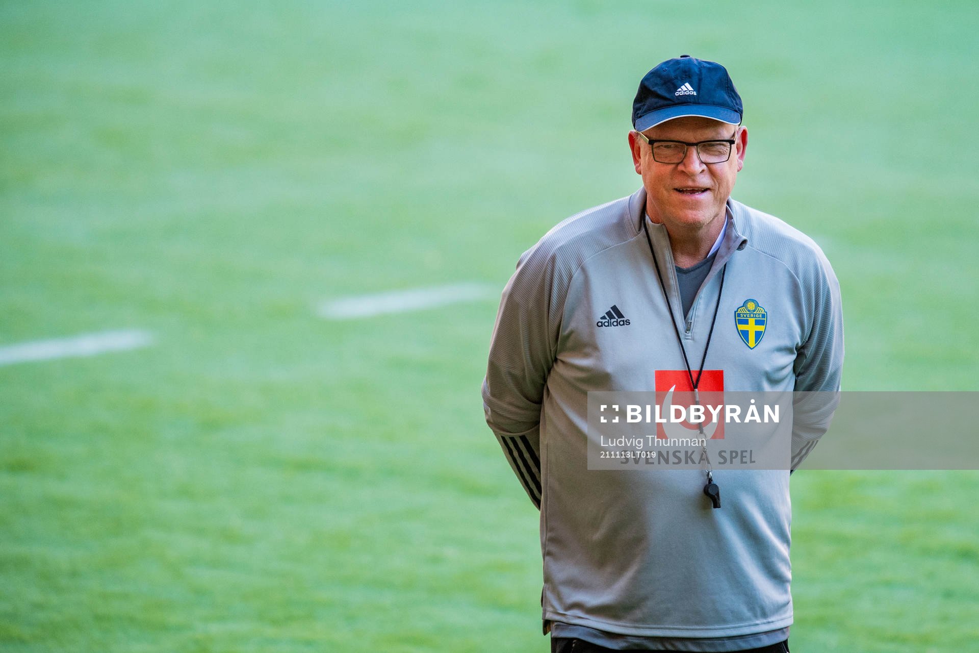 Head coach Janne Andersson of the Swedish national football