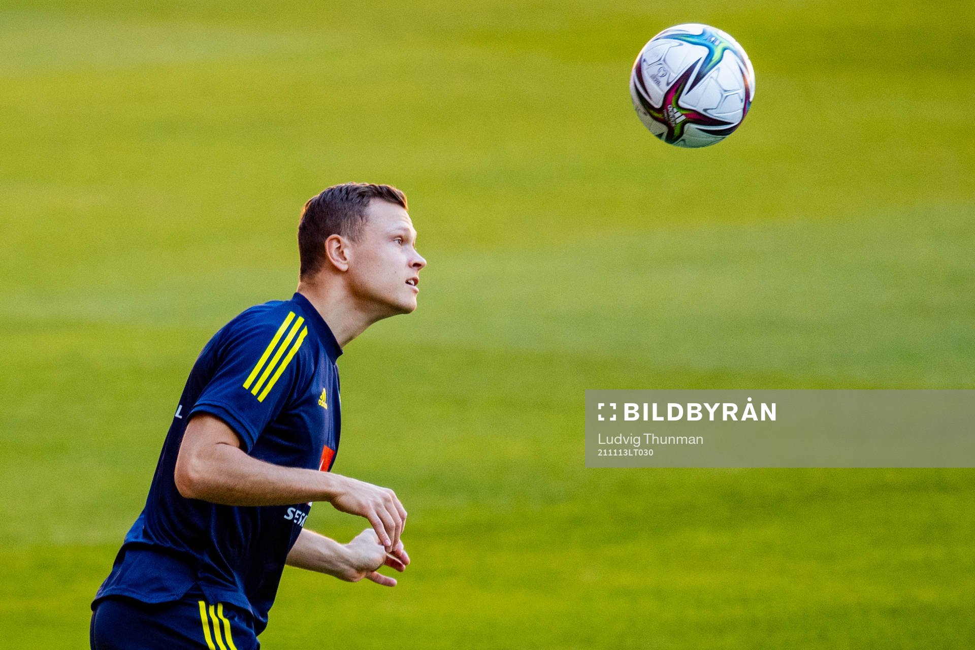 Viktor Claesson of the Swedish national football team