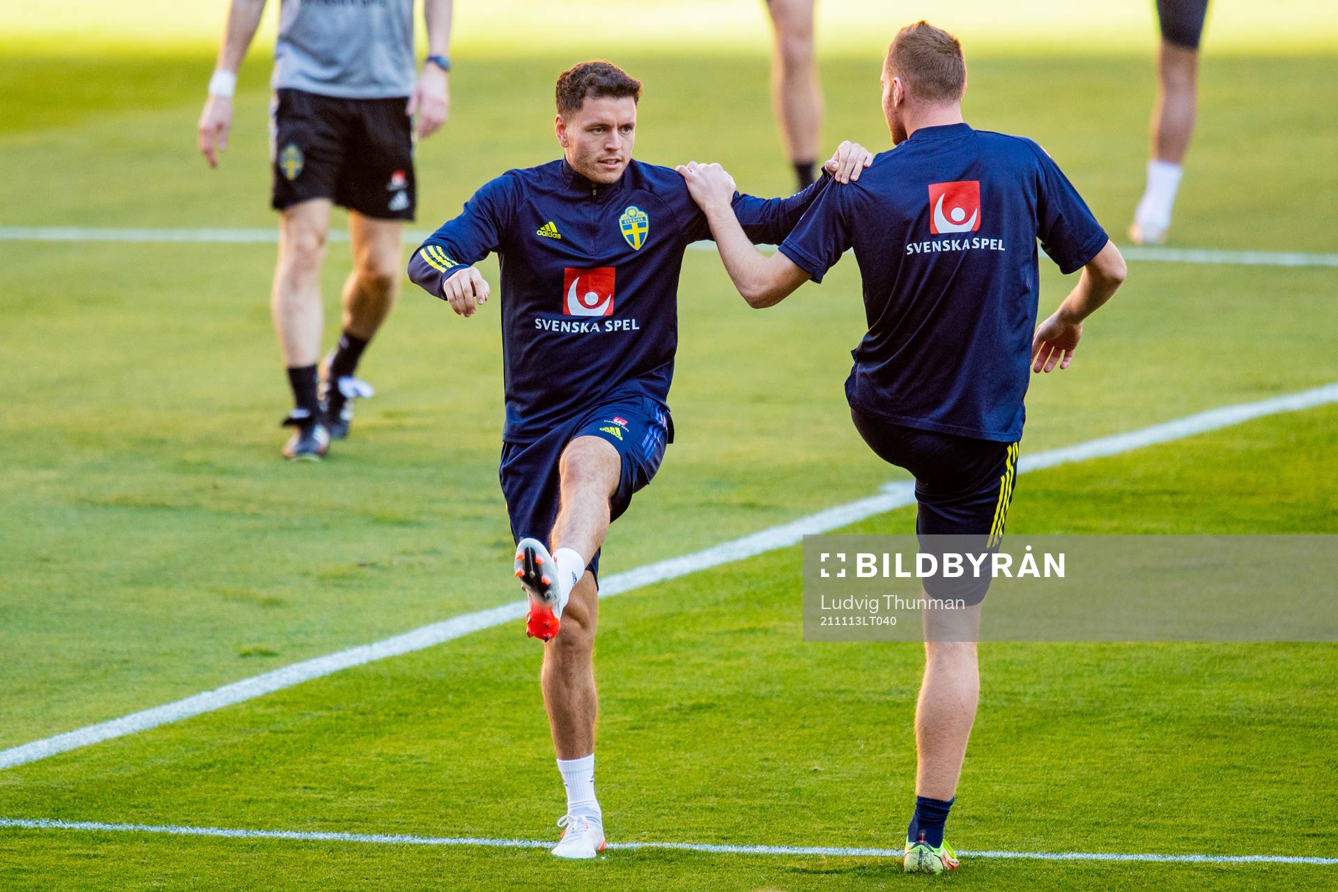Kerim Mrabti of the Swedish national football team