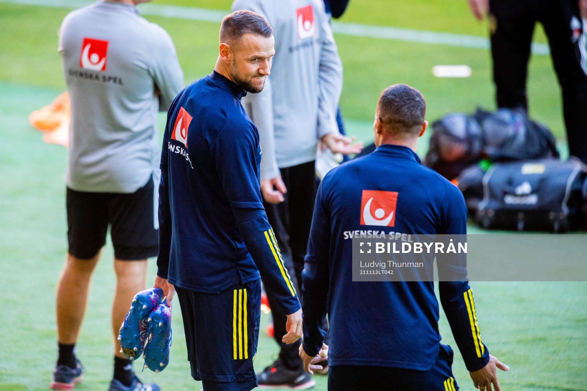 Alexander Milosevic of the Swedish national football team
