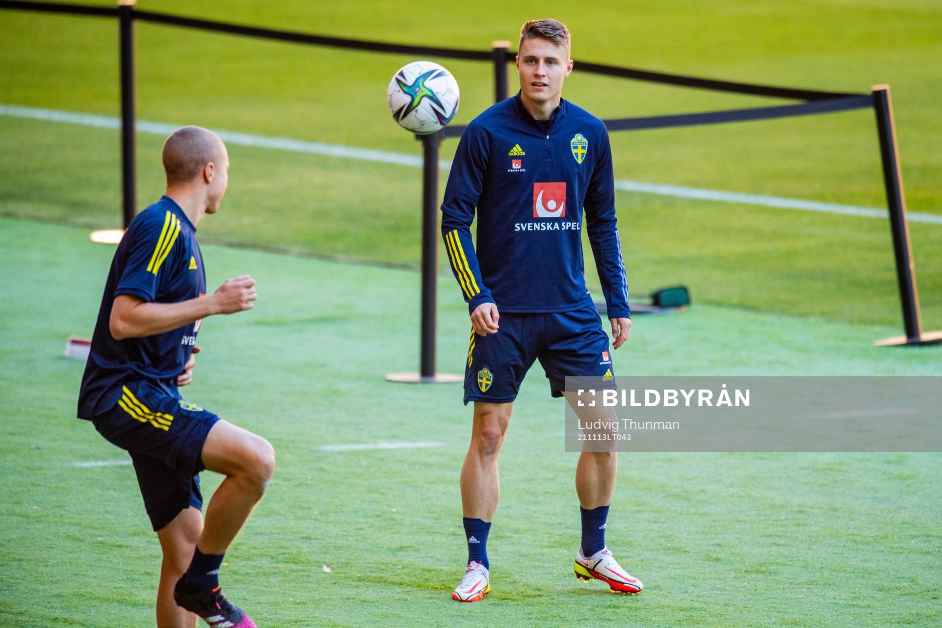 Mattias Svanberg of the Swedish national football team