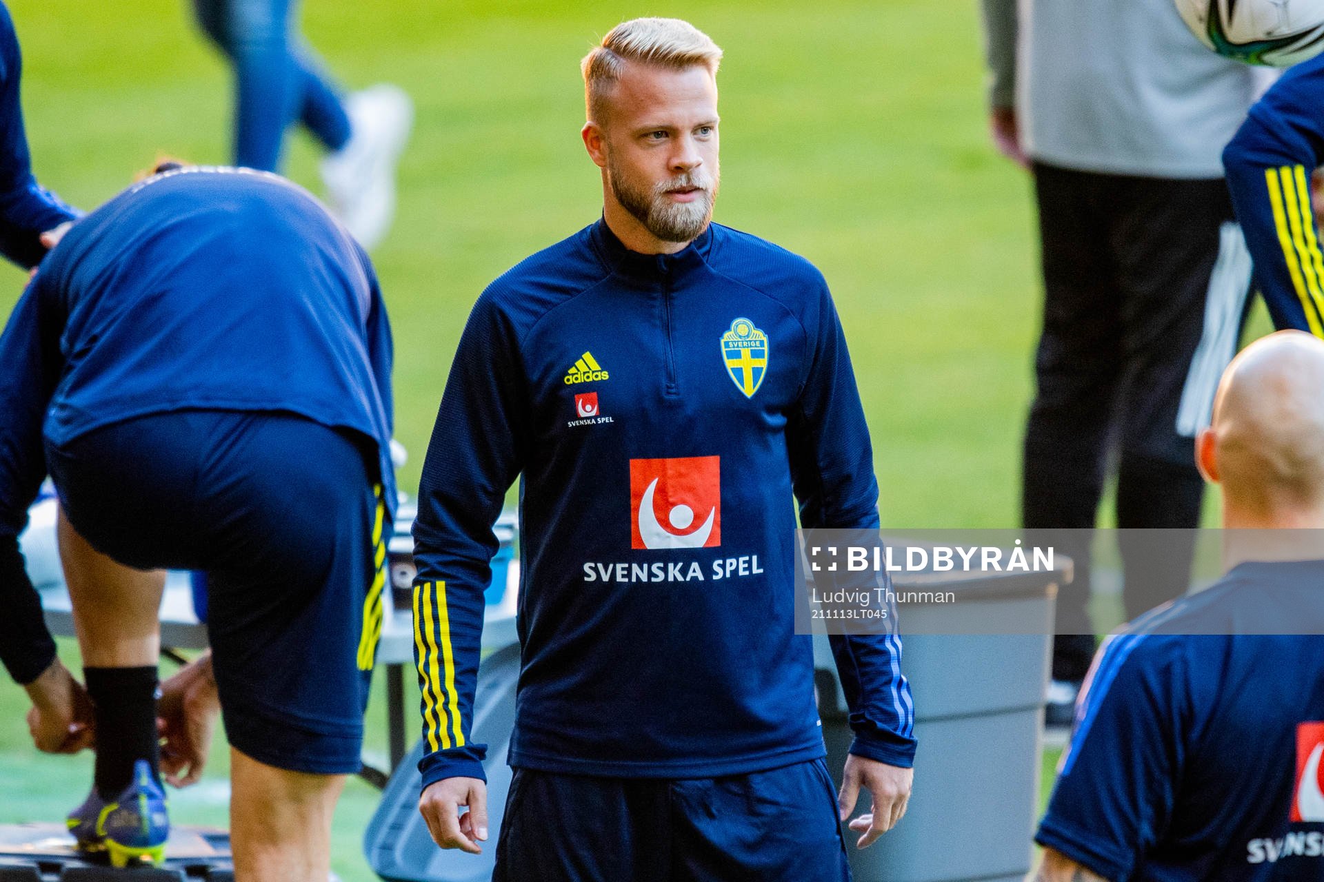 Daniel Sundgren of the Swedish national football team
