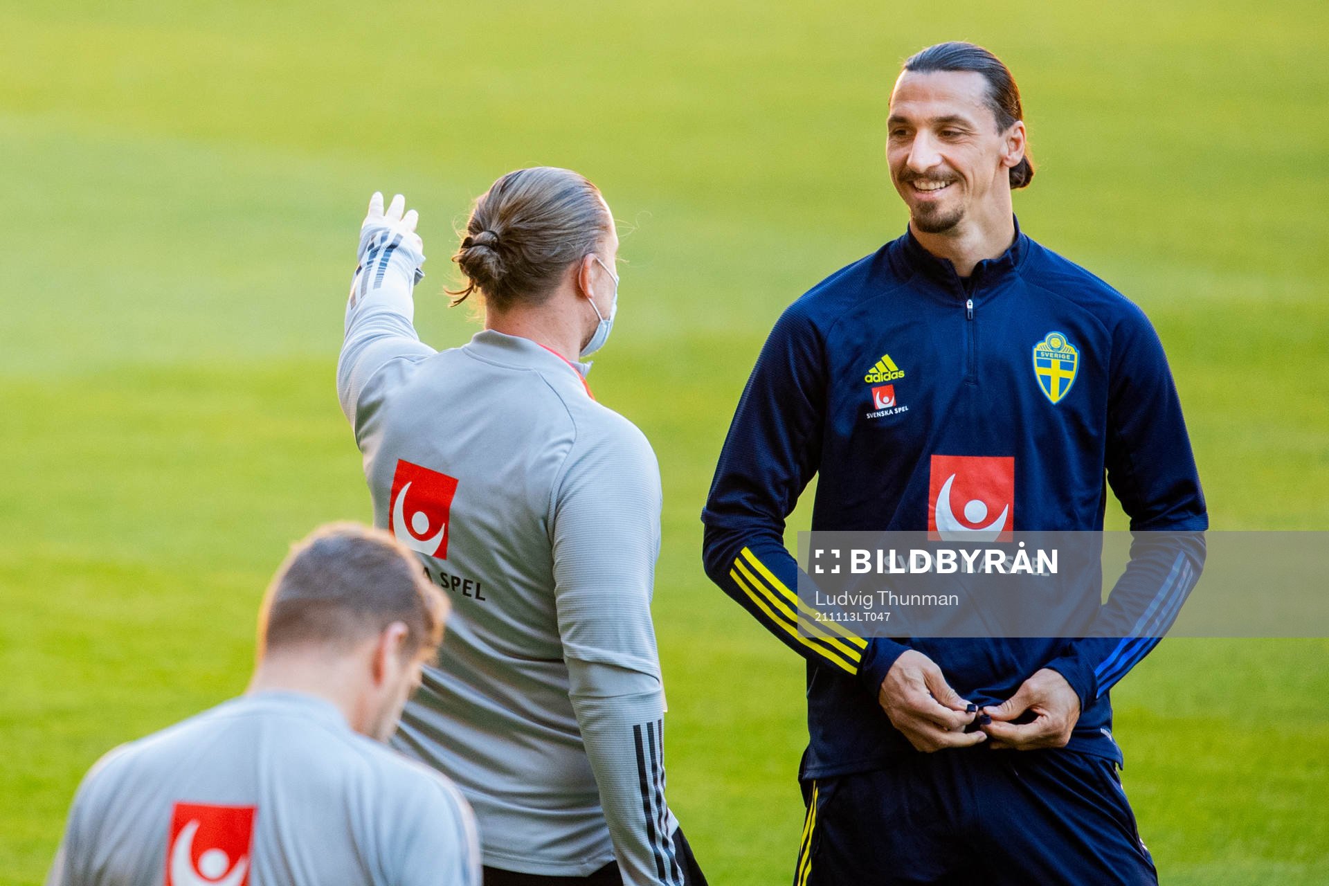 Zlatan Ibrahimovic of the Swedish national football team