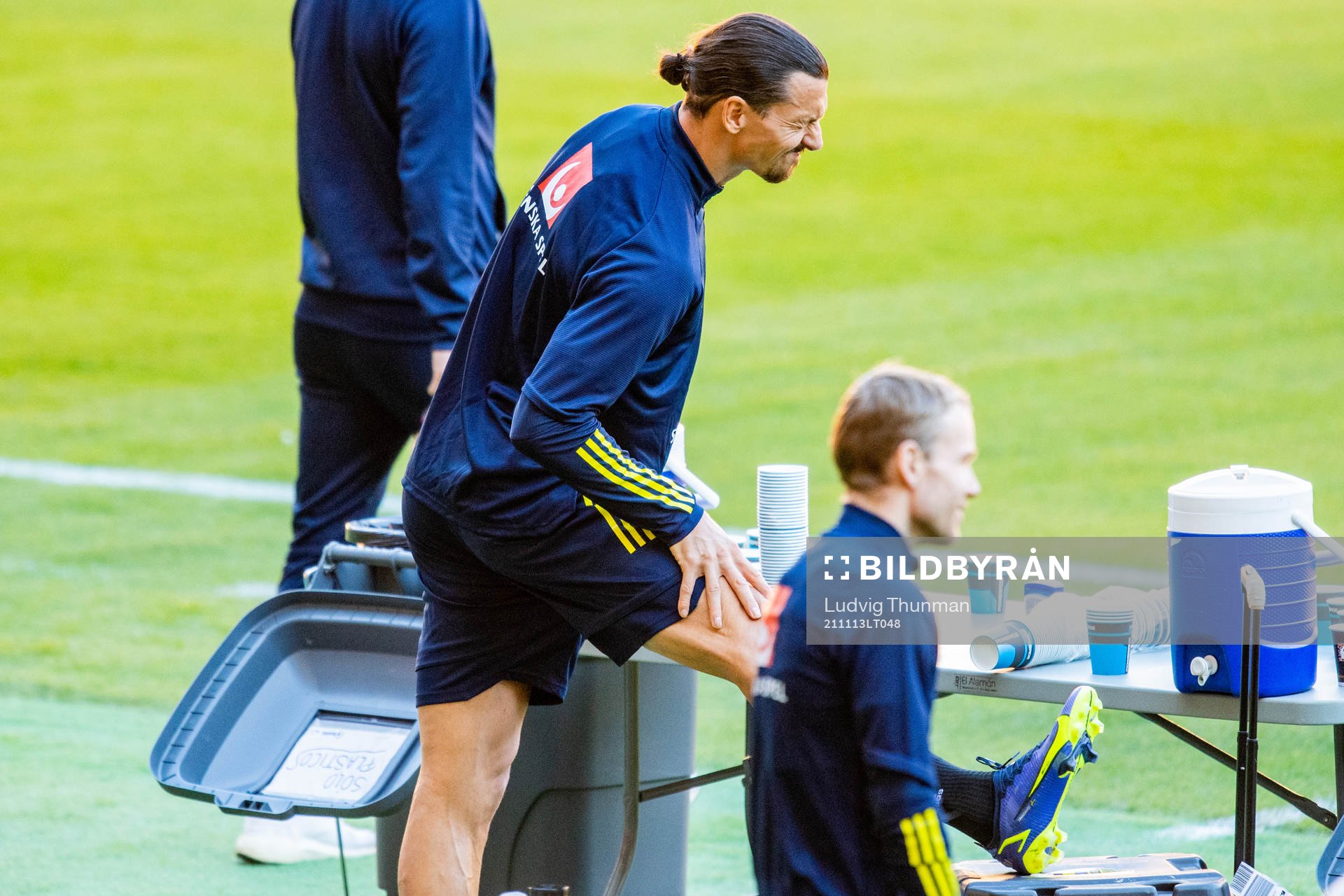 Zlatan Ibrahimovic of the Swedish national football team