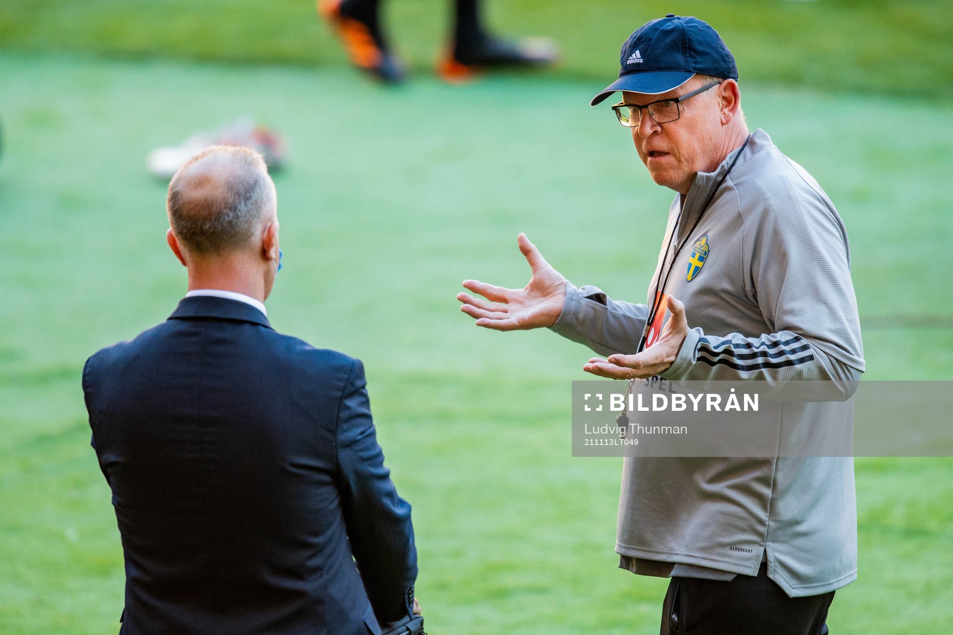 Head coach Janne Andersson of the Swedish national football
