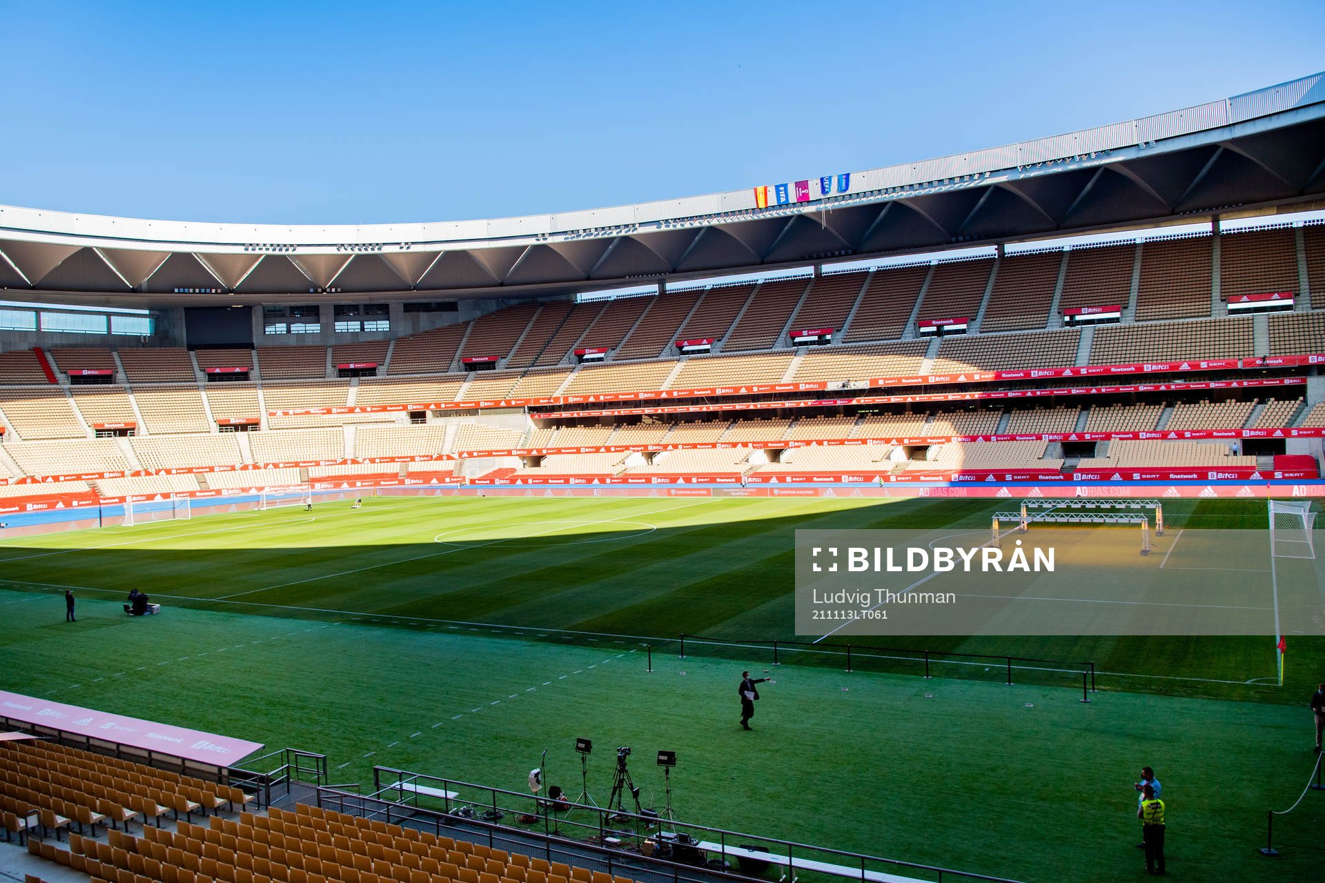 General view of Estadio La Cartuja Sevilla