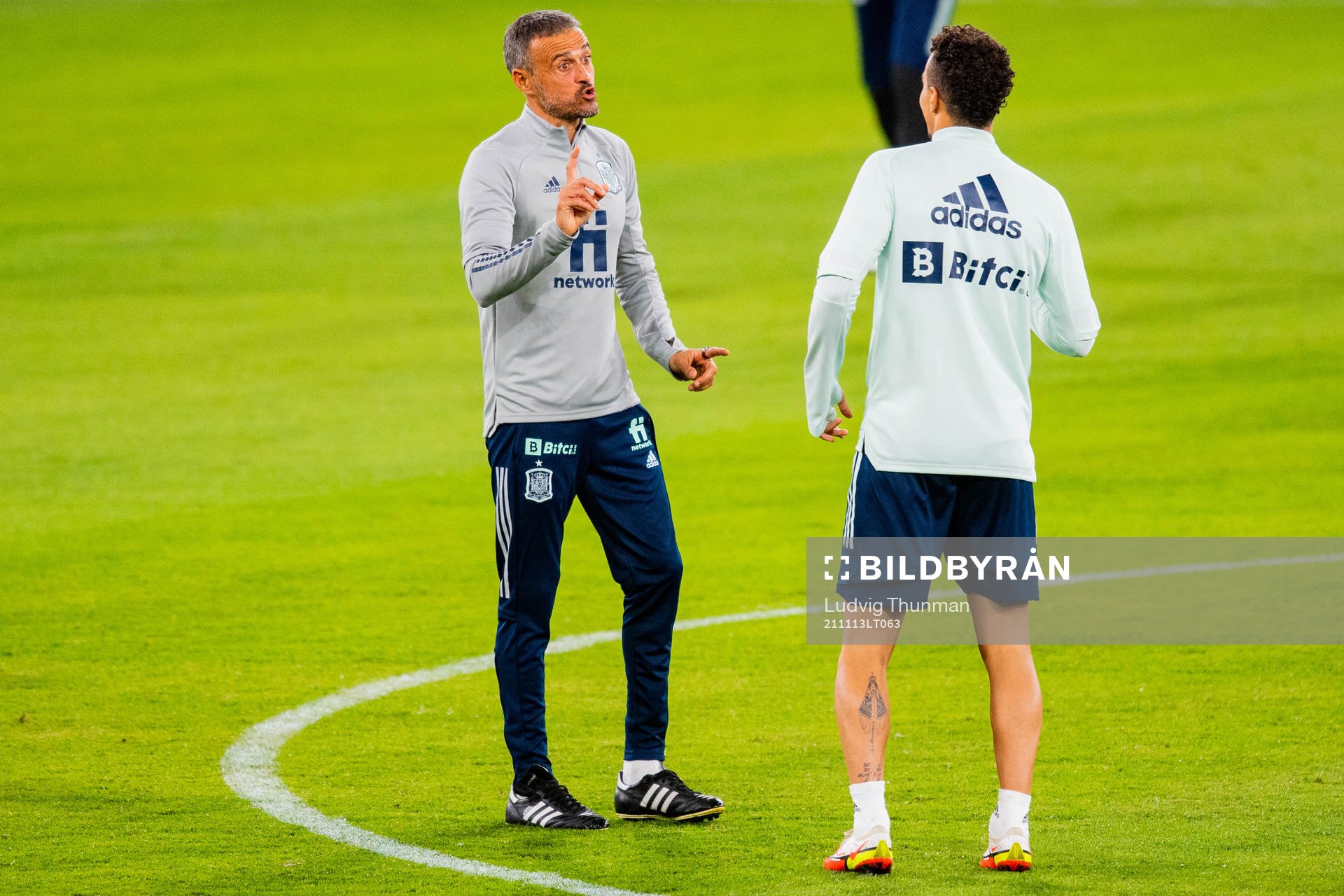 Head coach Luis Enrique of the Spanish national football