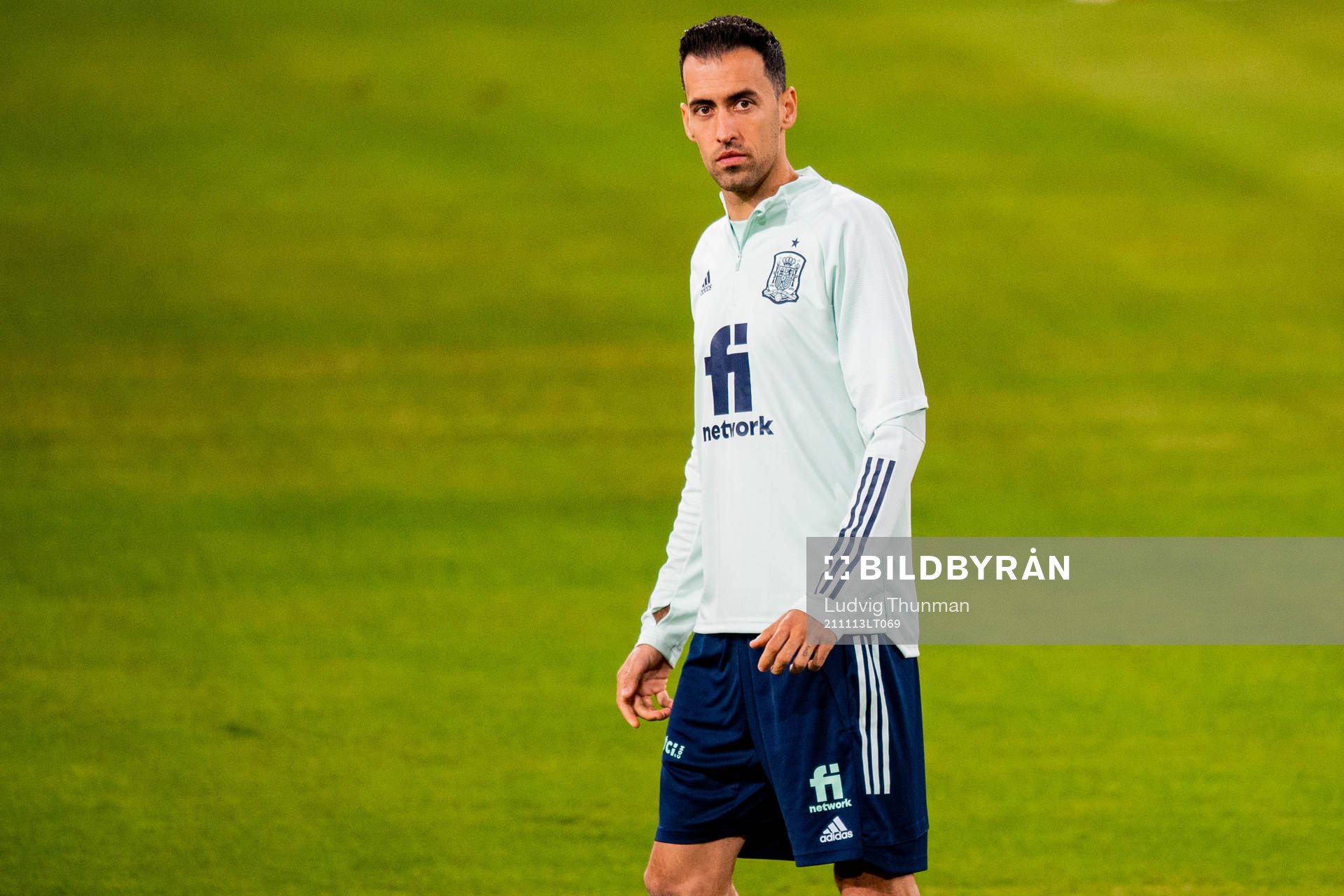 Sergio Busquets of the Spanish national football team