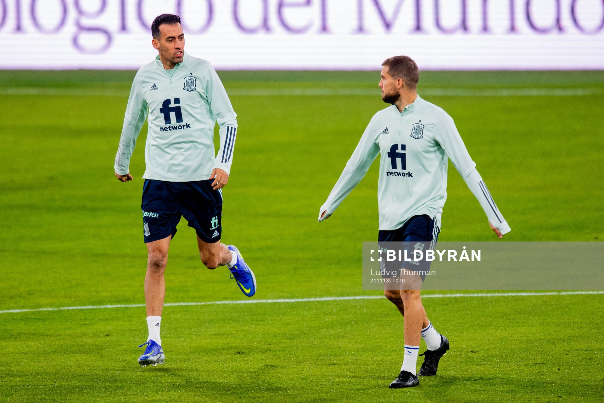 Sergio Busquets of the Spanish national football team