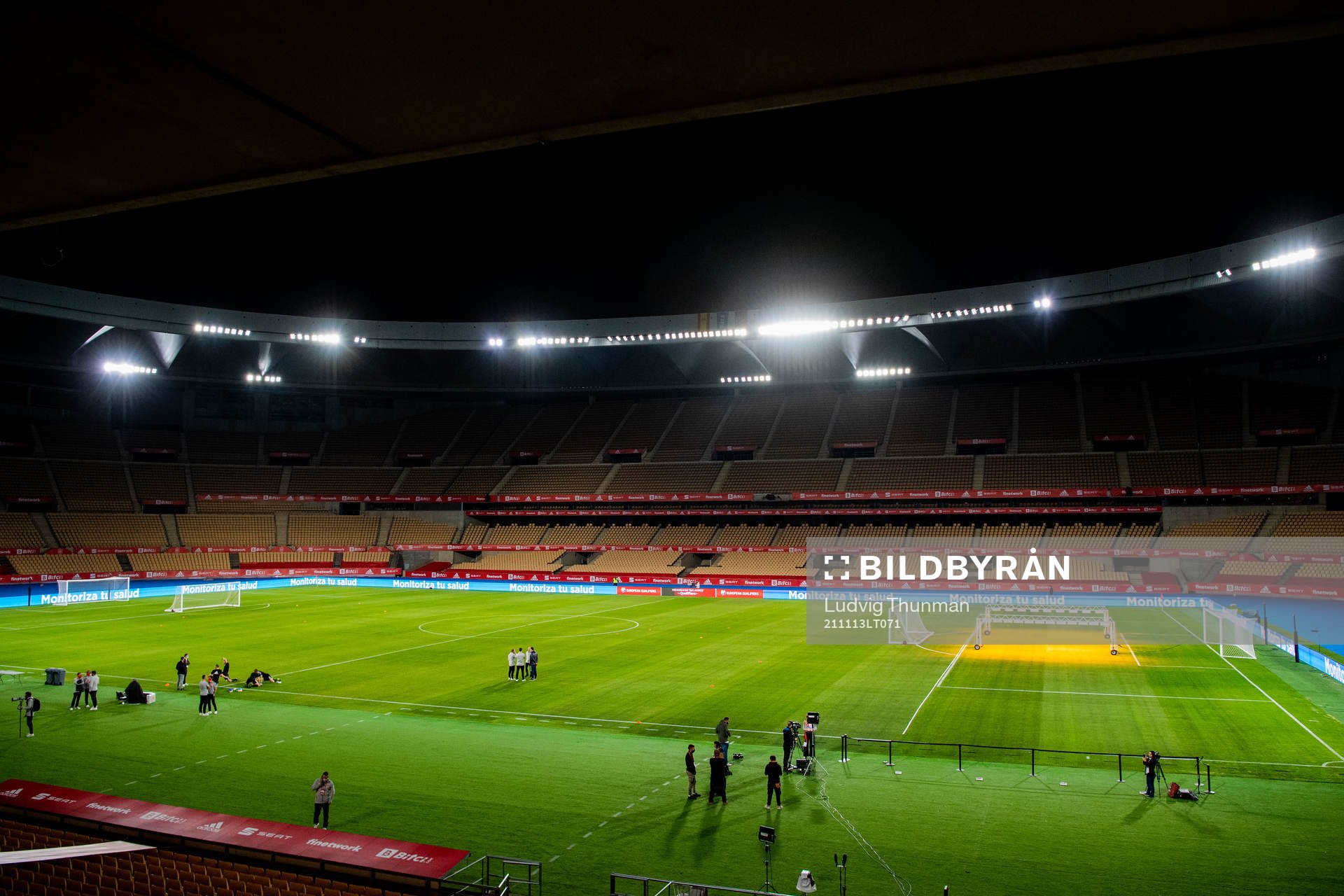 General view of Estadio La Cartuja Sevilla