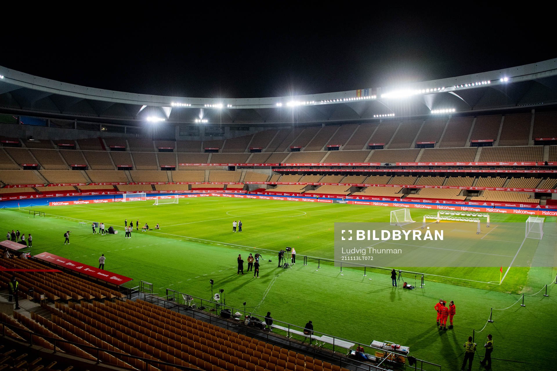 General view of Estadio La Cartuja Sevilla