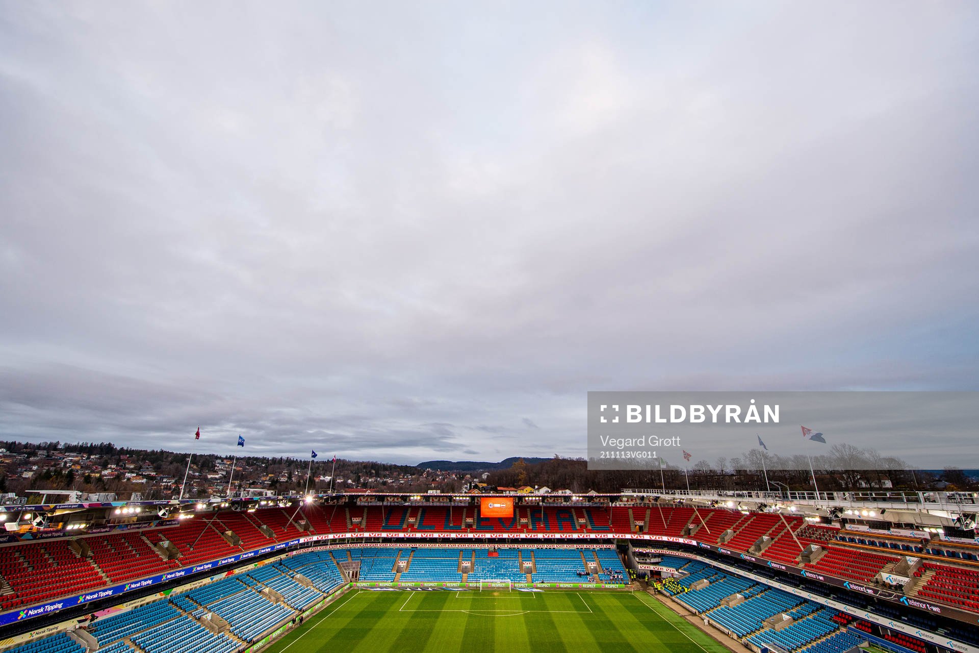 General view of Ullevaal Stadion