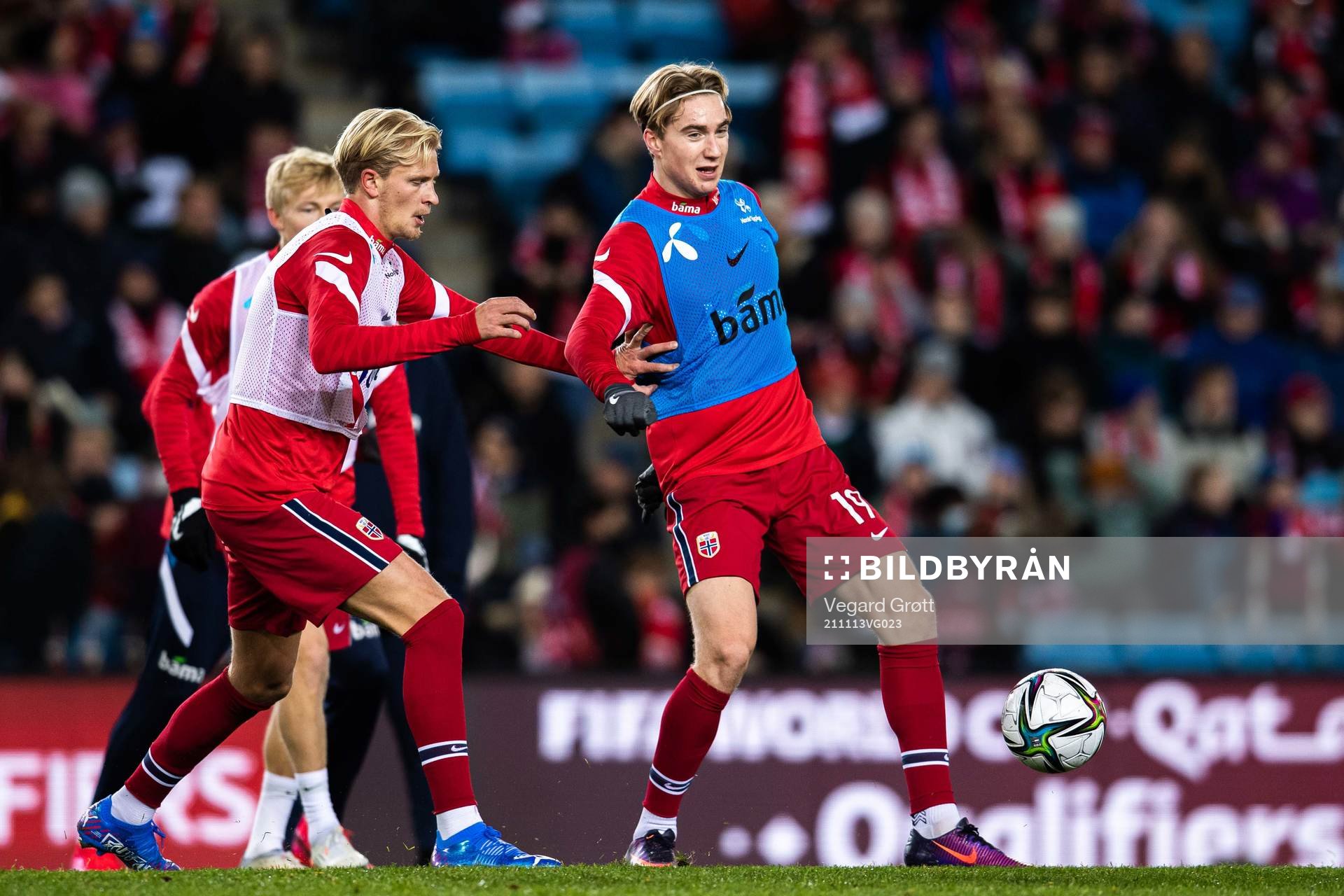 Morten Thorsby and Kristian Thorstvedt of Norway