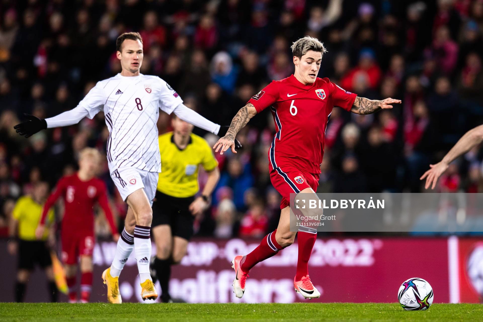 Eduards Emsis of Latvia and Mathias Normann of Norway