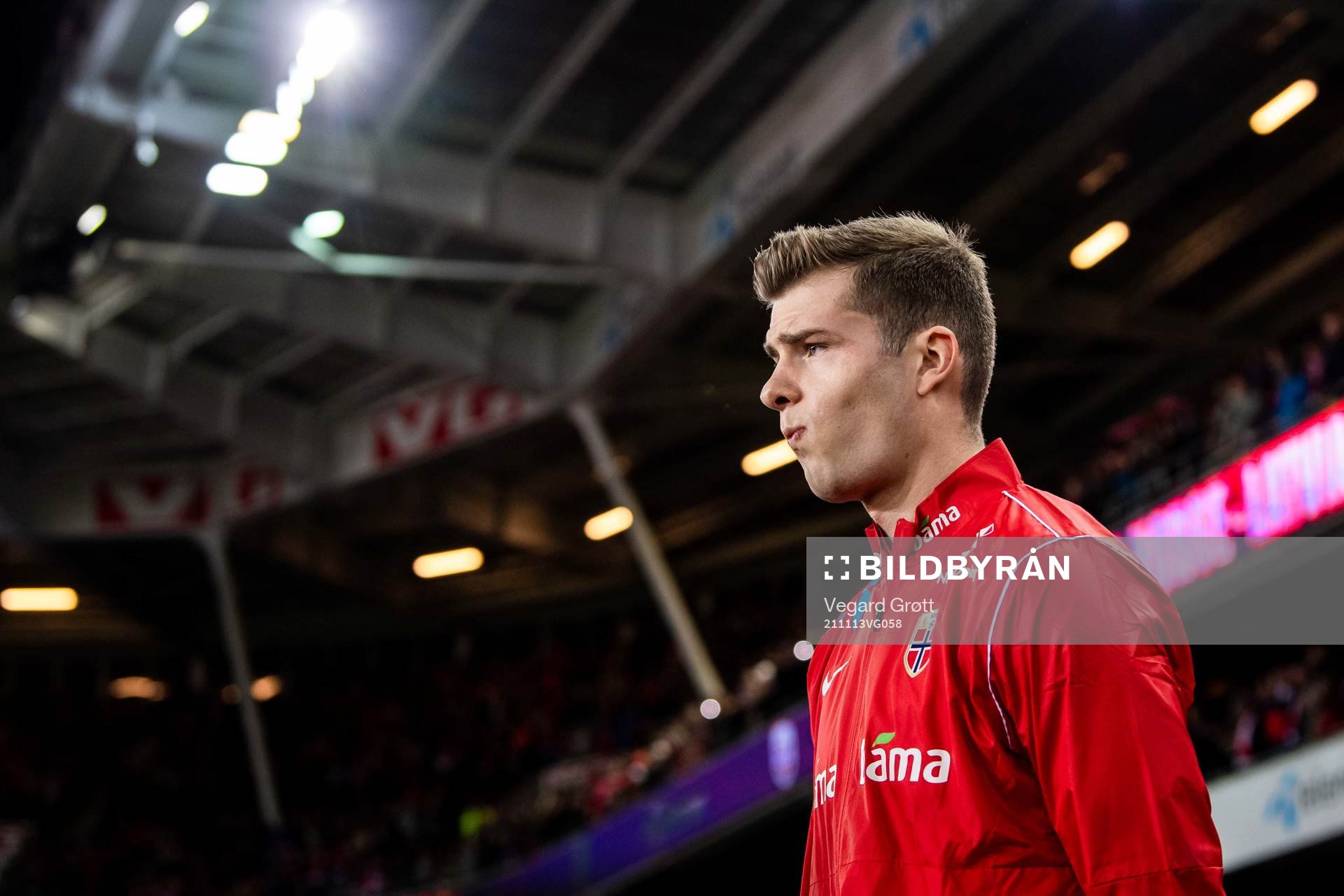 Alexander Sørloth of Norway