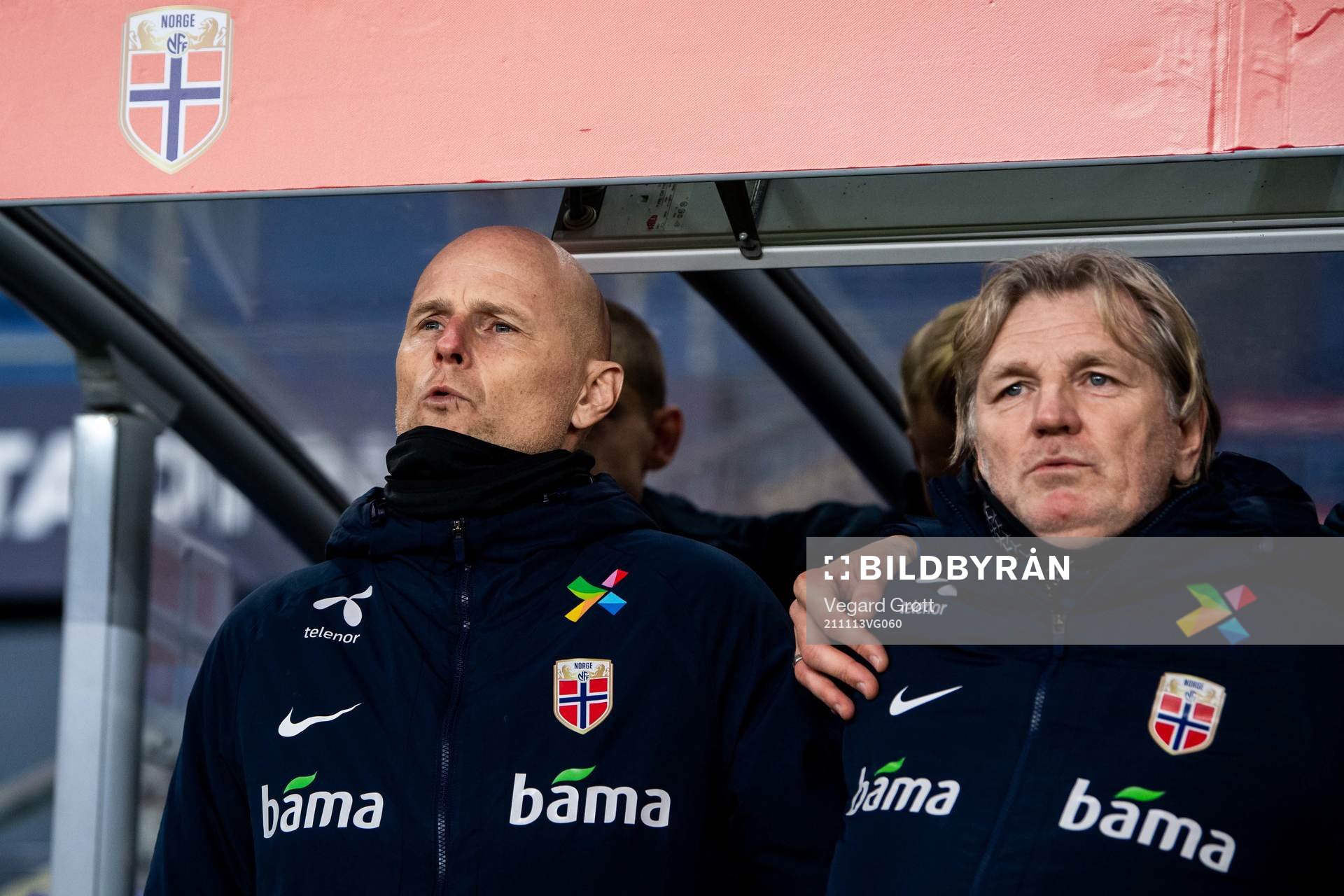 Ståle Solbakken, head coach and Kent Bergersen, assistant