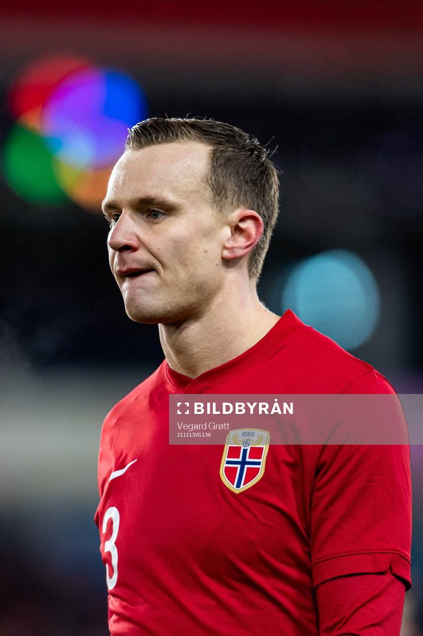 Marius Lode of Norway looks dejected
