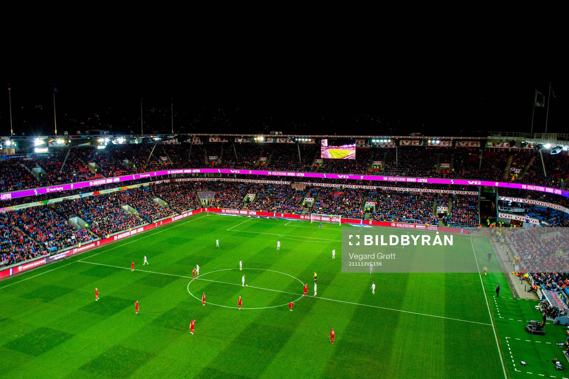 General view of Ullevaal Stadion