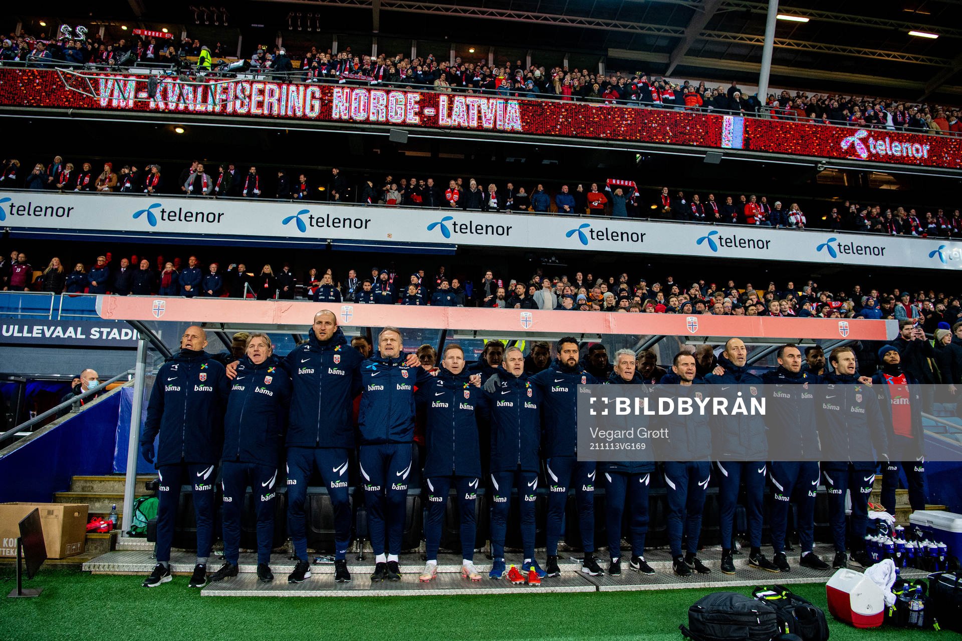 Ståle Solbakken, head coach, Kent Bergersen, assistant
