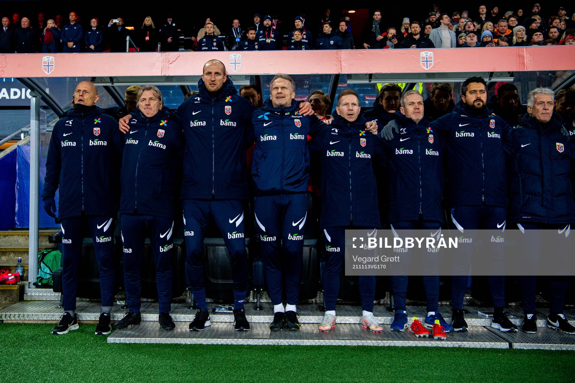 Ståle Solbakken, head coach, Kent Bergersen, assistant