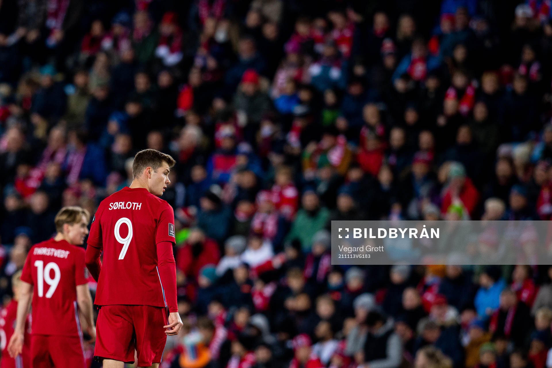 Alexander Sørloth of Norway