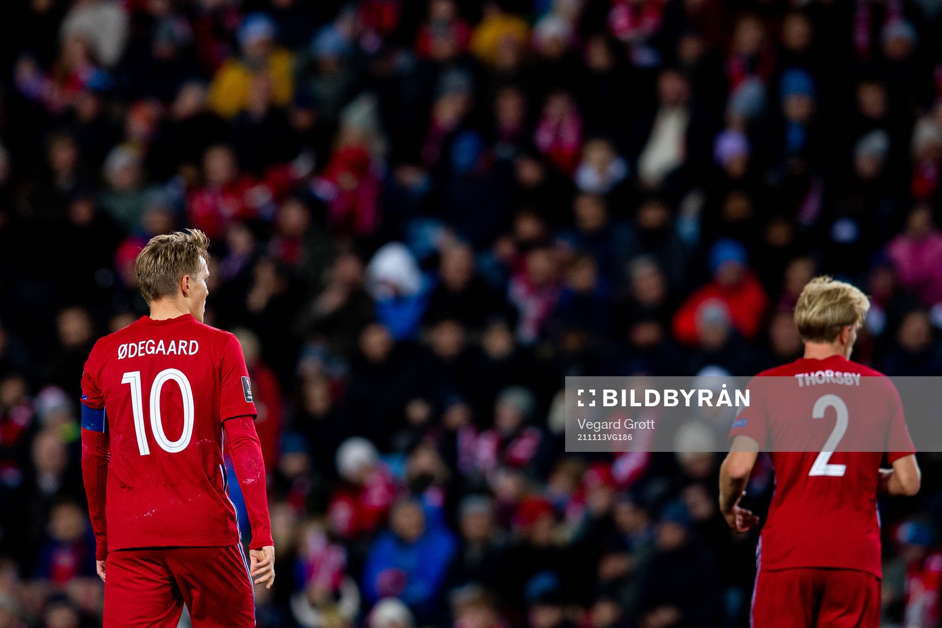 Martin Ødegaard and Morten Thorsby