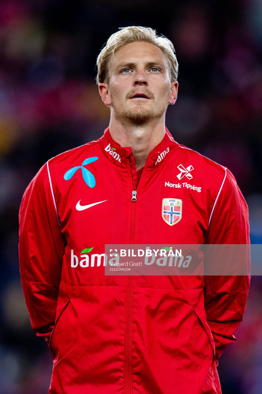 Morten Thorsby of Norway