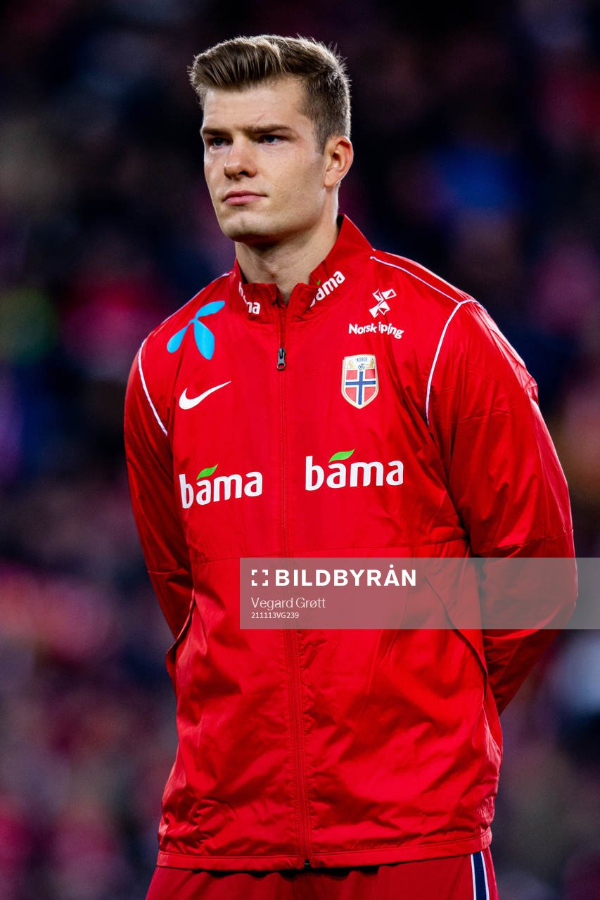 Alexander Sørloth of Norway