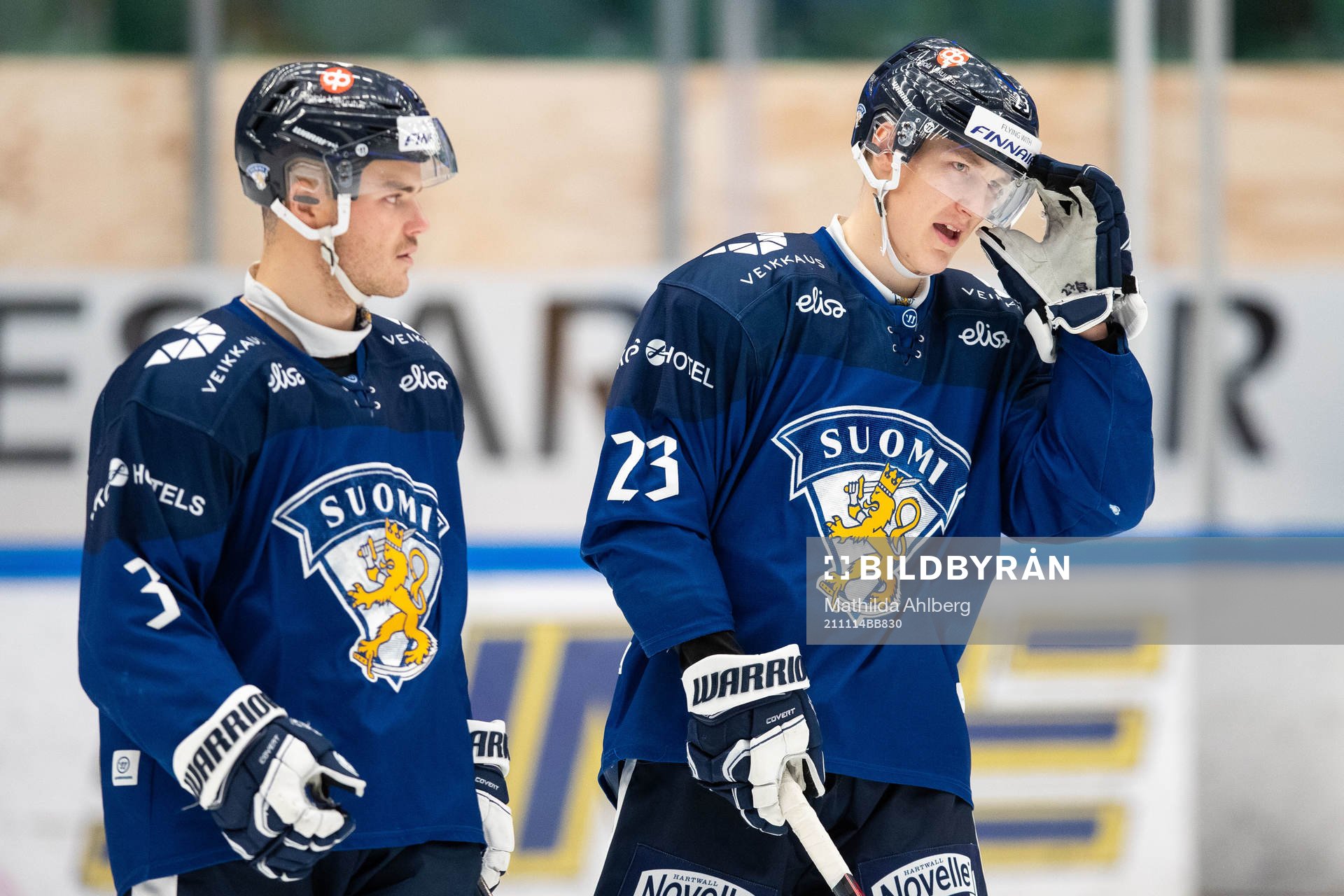 Ruben Rafkin and Aatu Räty of Finland
