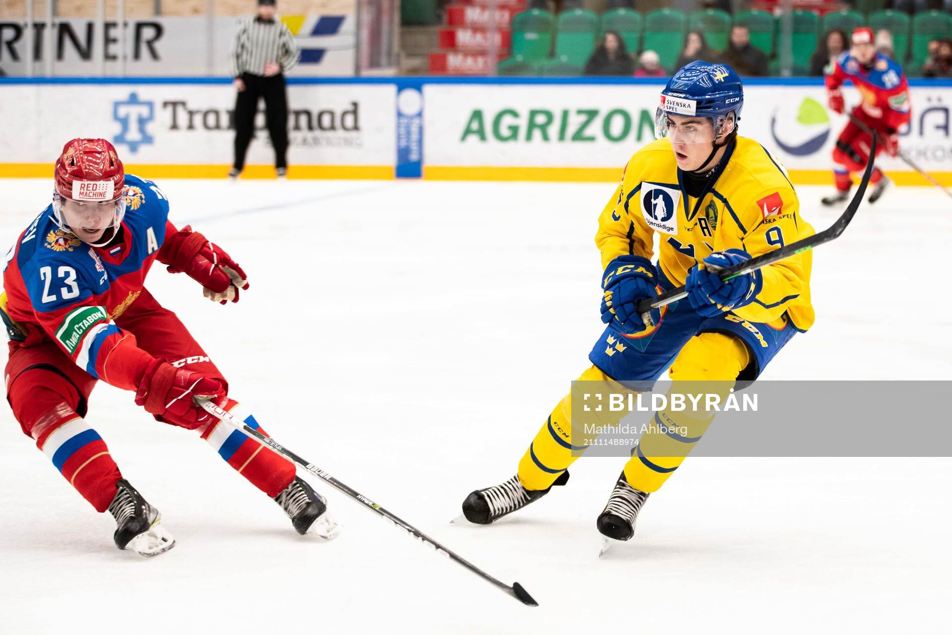 Dmitri Zlodeyev of Russia and Daniel Ljungman of Sweden