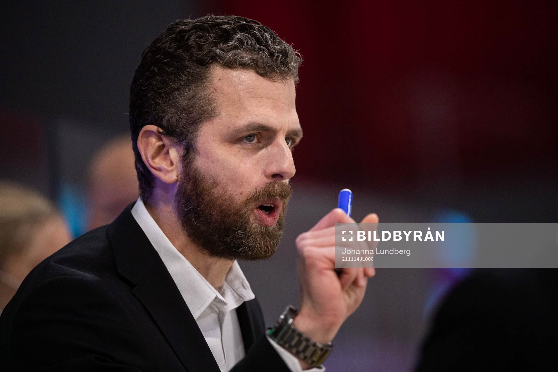 Head coach Ulf Lundberg of Sweden