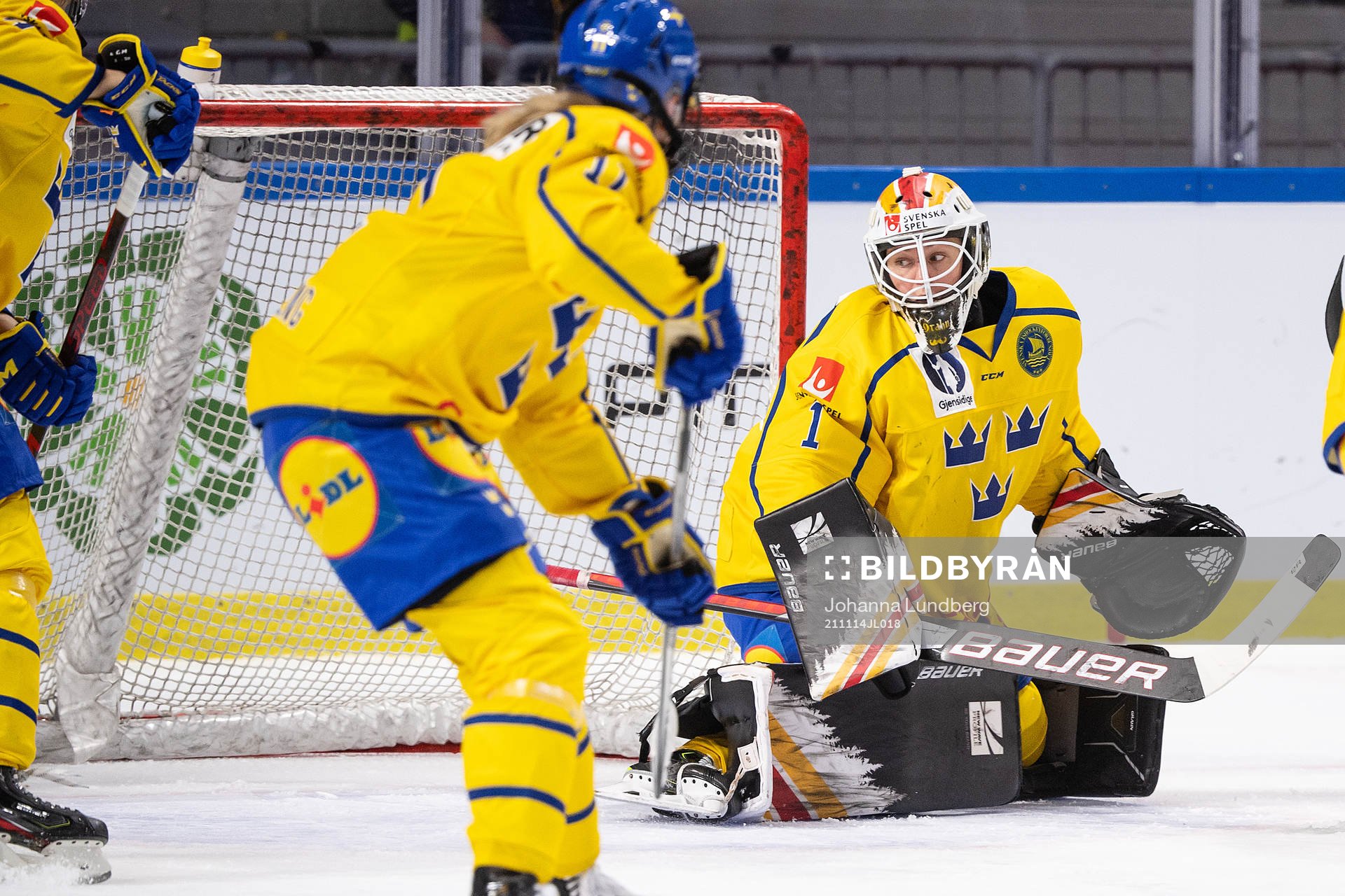 goalkeeper Sara Grahn of Sweden