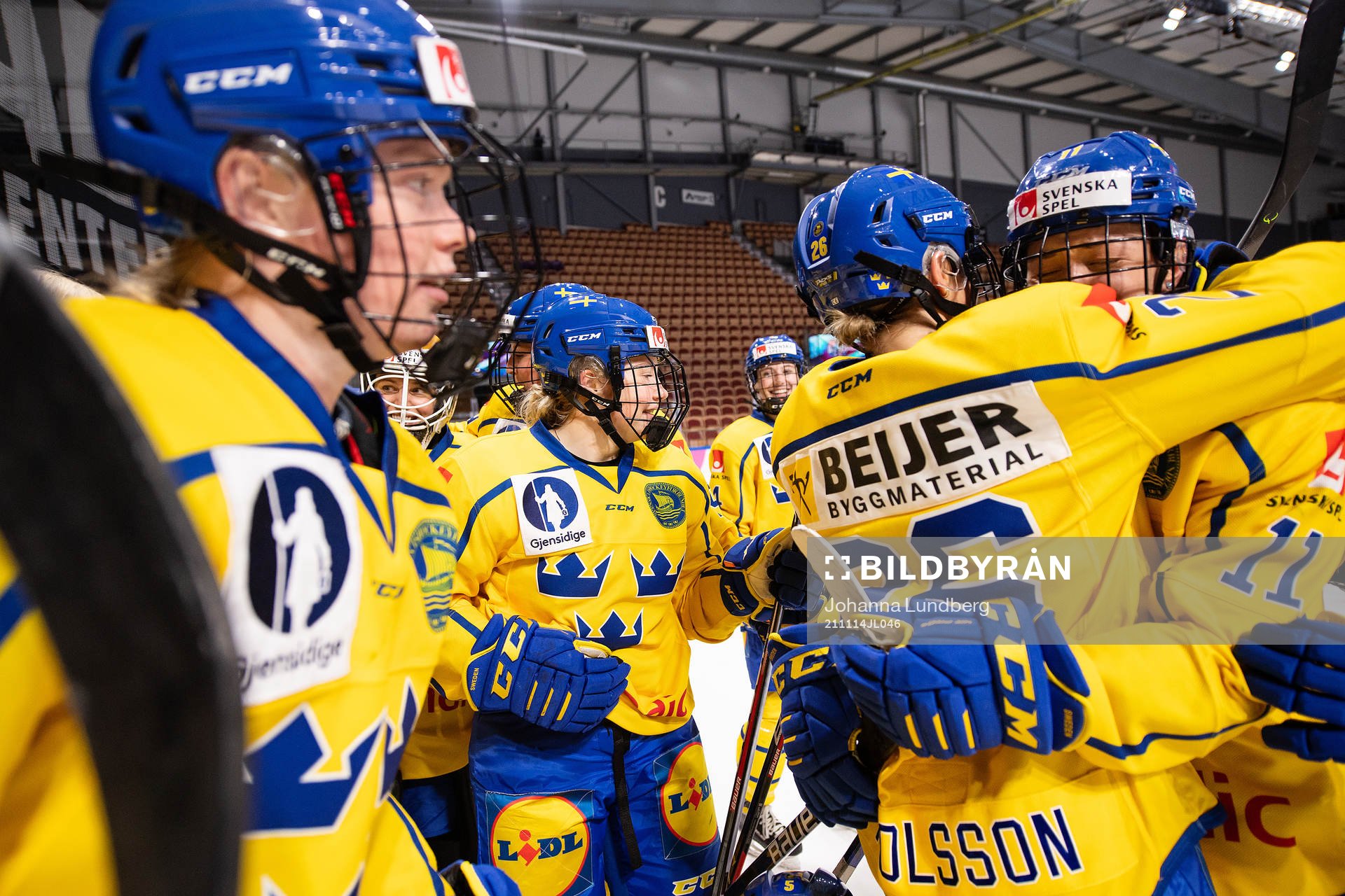 Sara Hjalmarsson, Lina Ljungblom, Hanna Olsson and Josefin