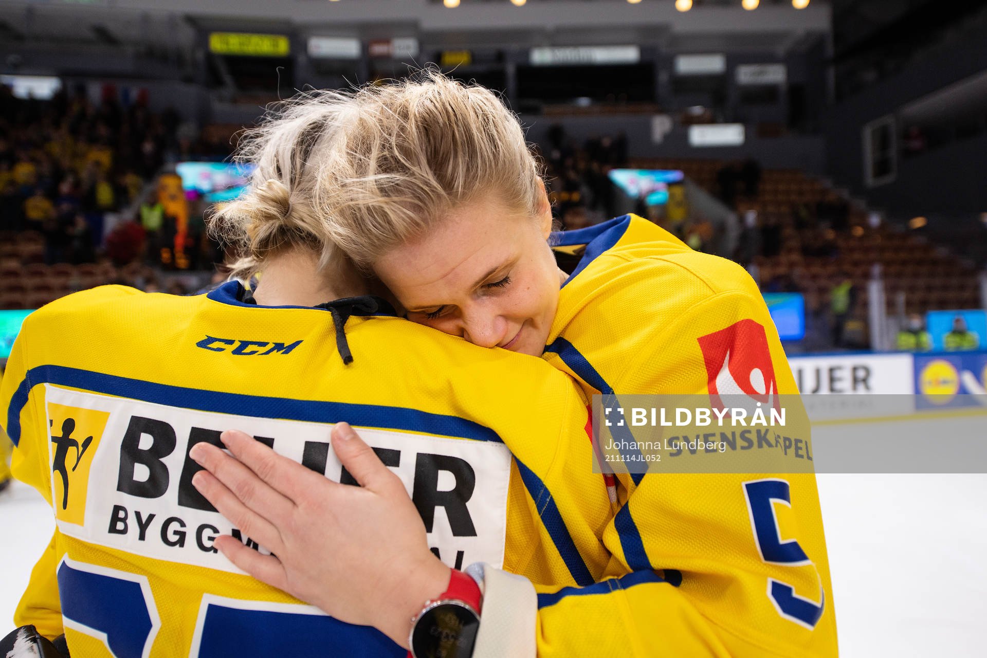 during the Olympic Qualification ice hockey game between