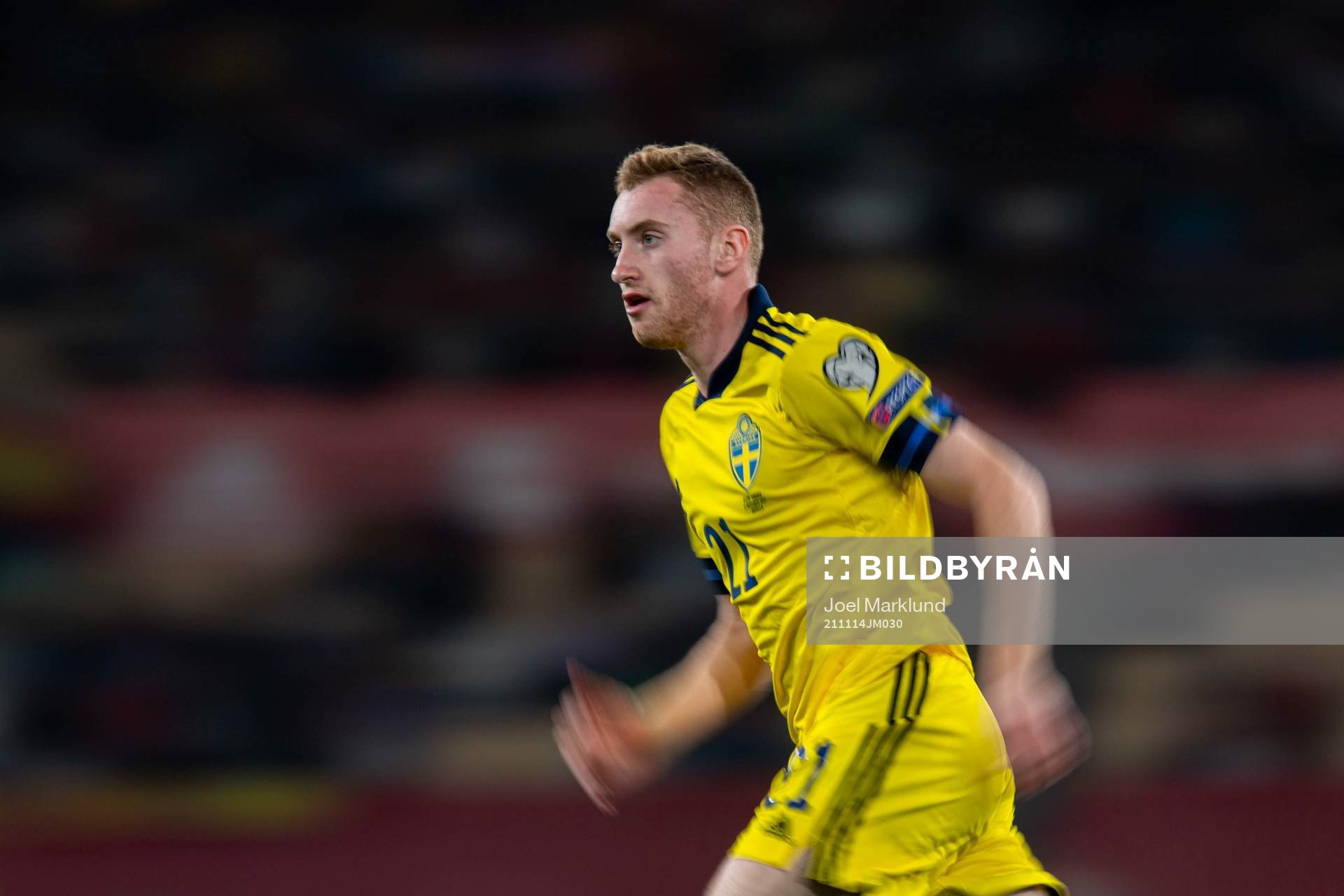 Dejan Kulusevski of Sweden