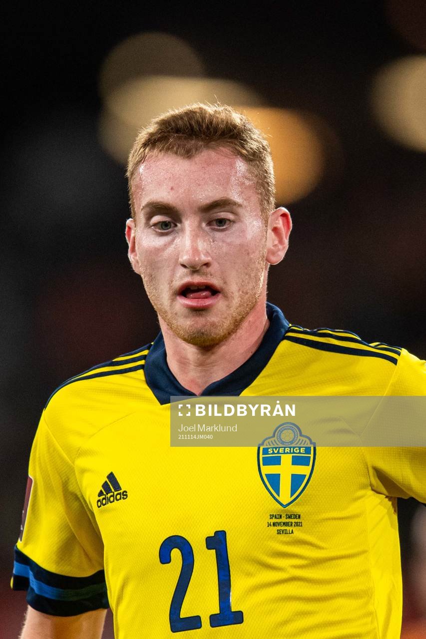 Dejan Kulusevski of Sweden