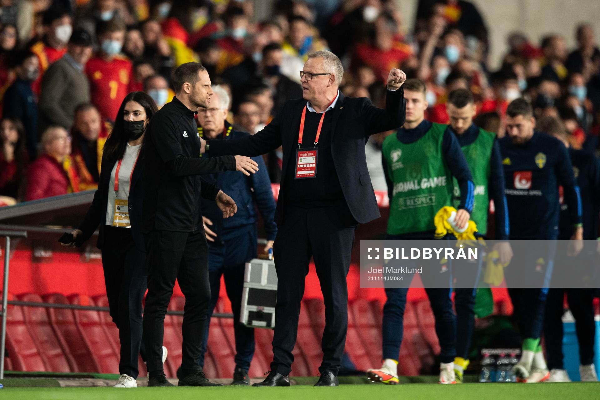 Head coach Janne Andersson of Sweden