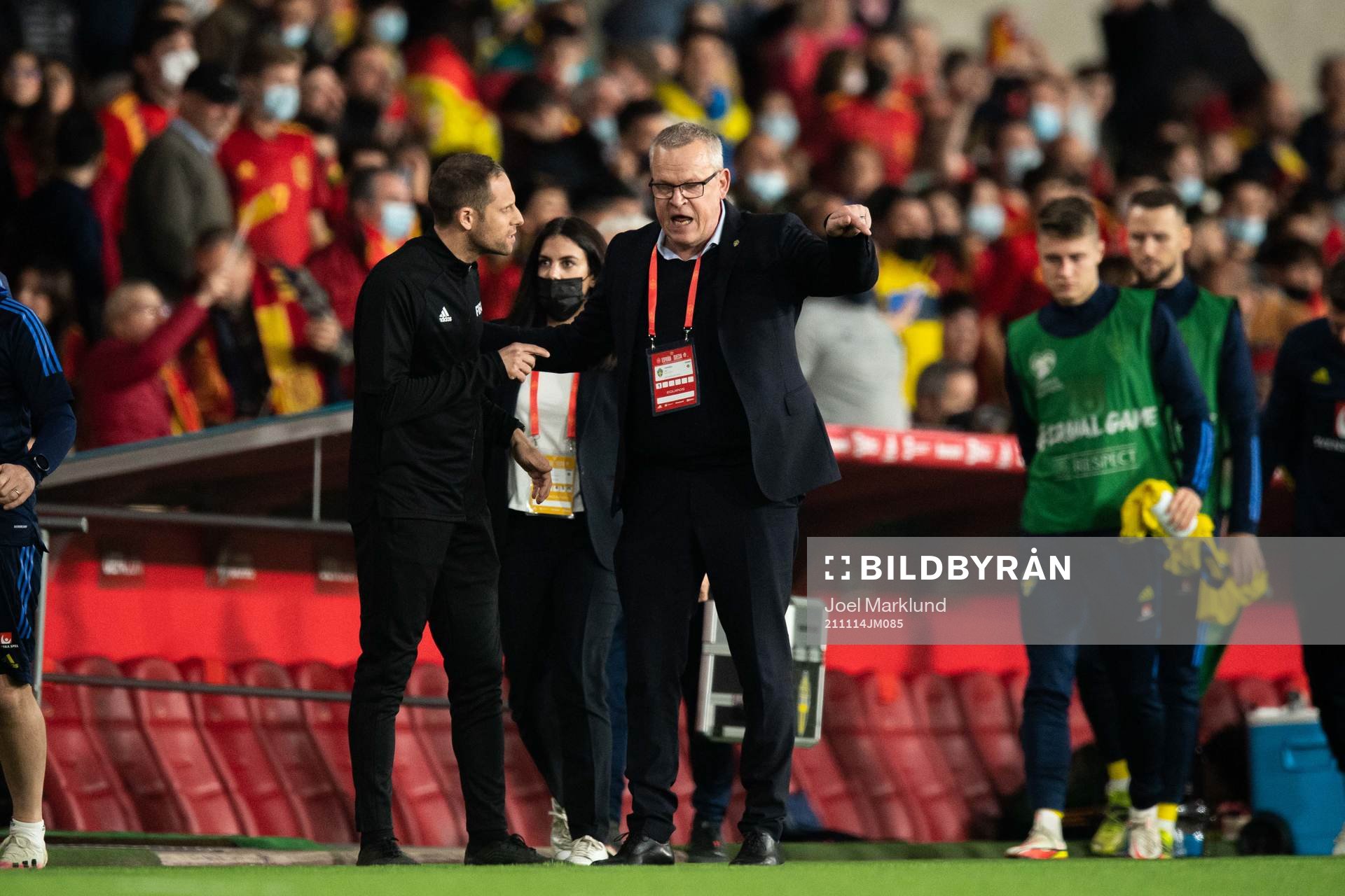 Head coach Janne Andersson of Sweden