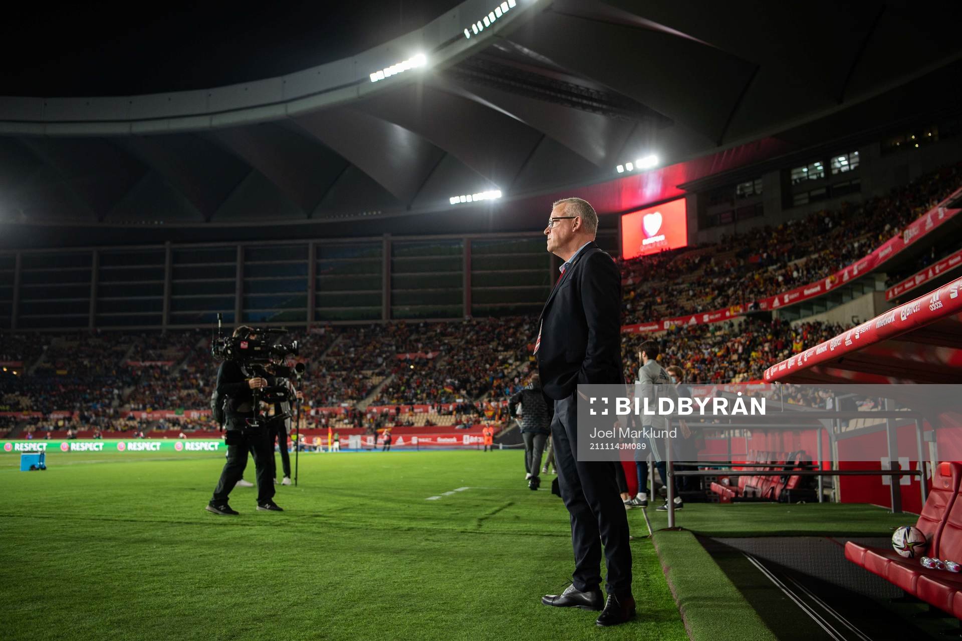 Head coach Janne Andersson of Sweden