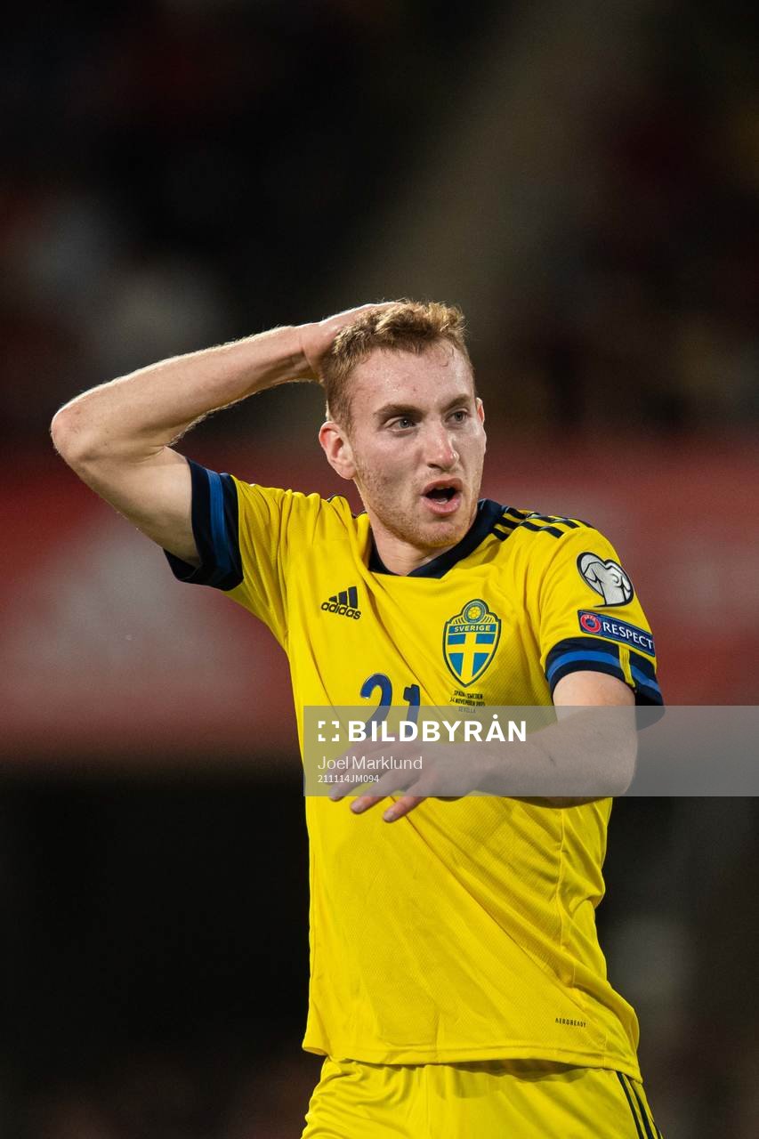 Dejan Kulusevski of Sweden
