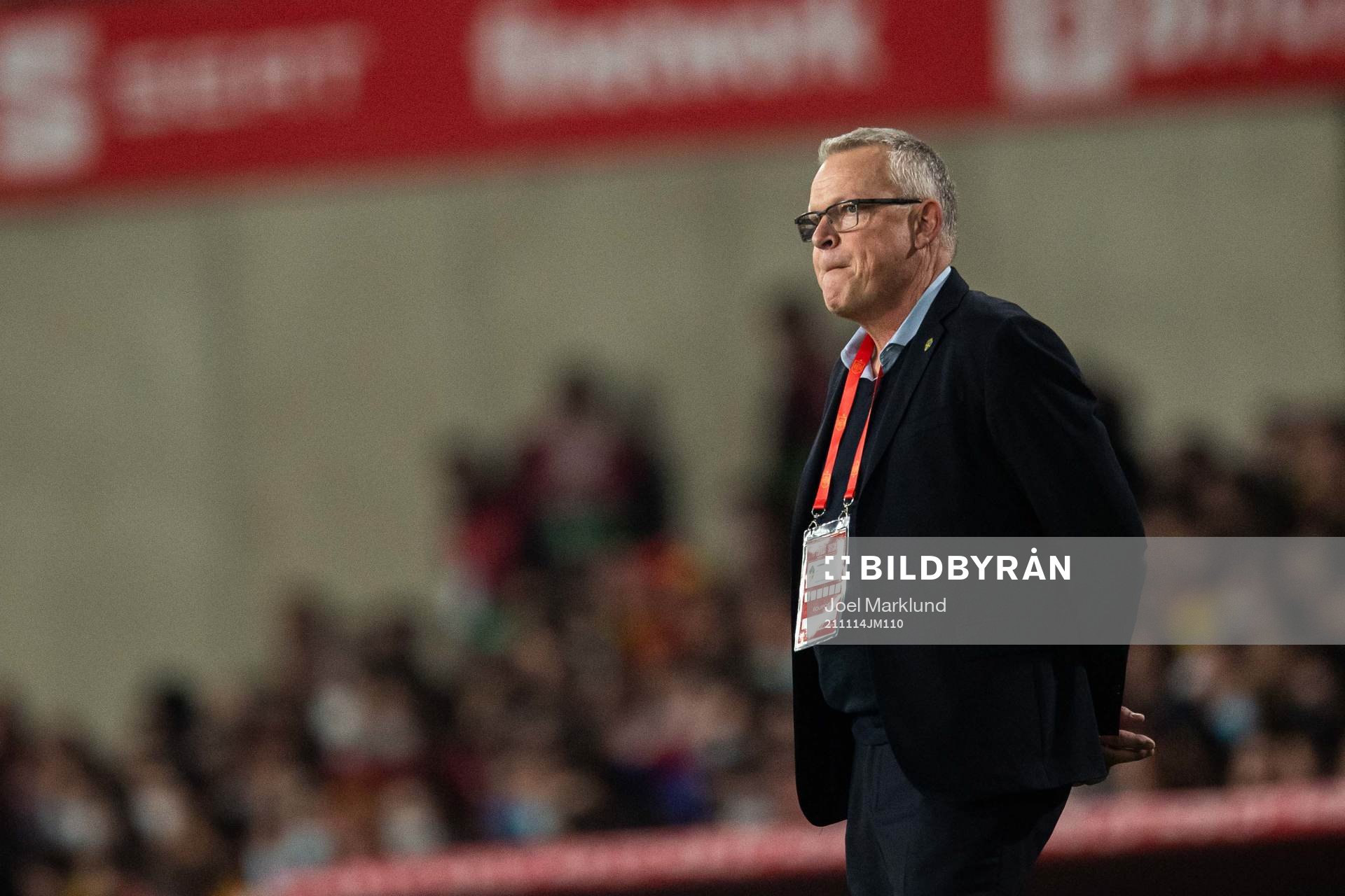 Head coach Janne Andersson of Sweden