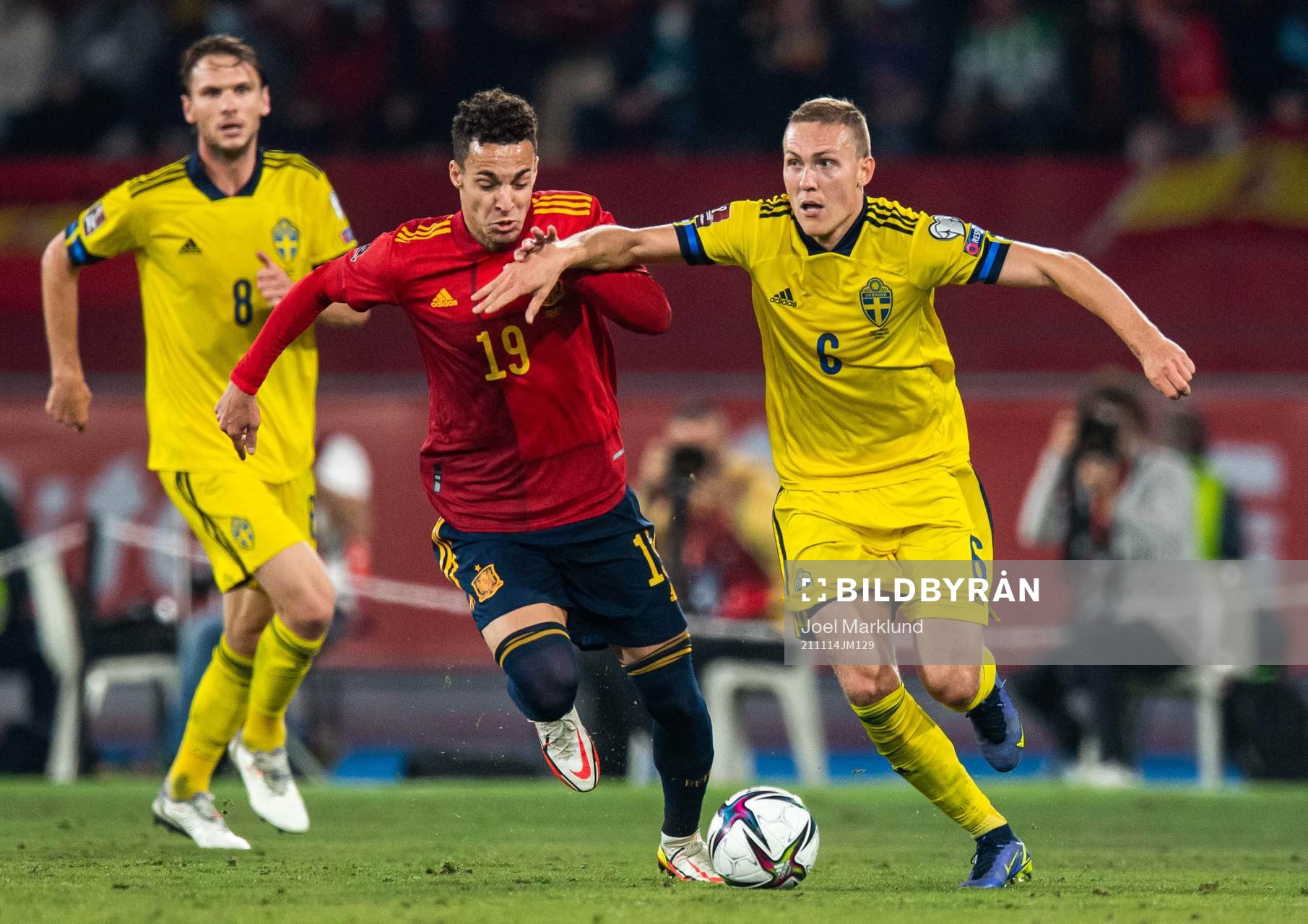 Rodrigo of Spain and Ludwig Augustinsson of Sweden