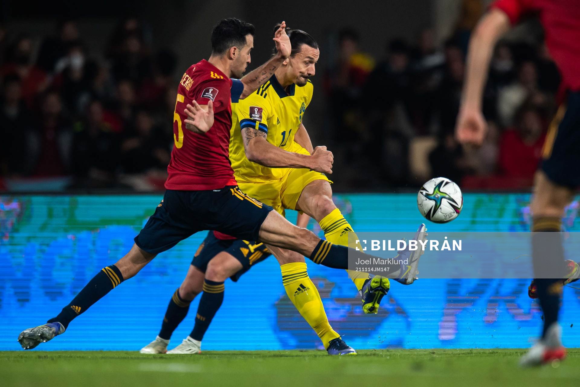 Zlatan Ibrahimovic of Sweden